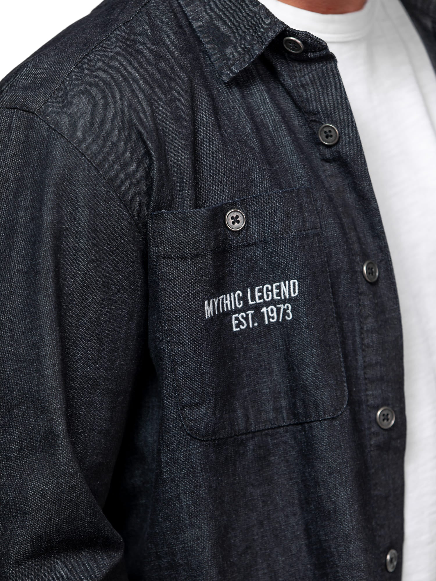 Abril - Chemise en denim vintage - Image 3