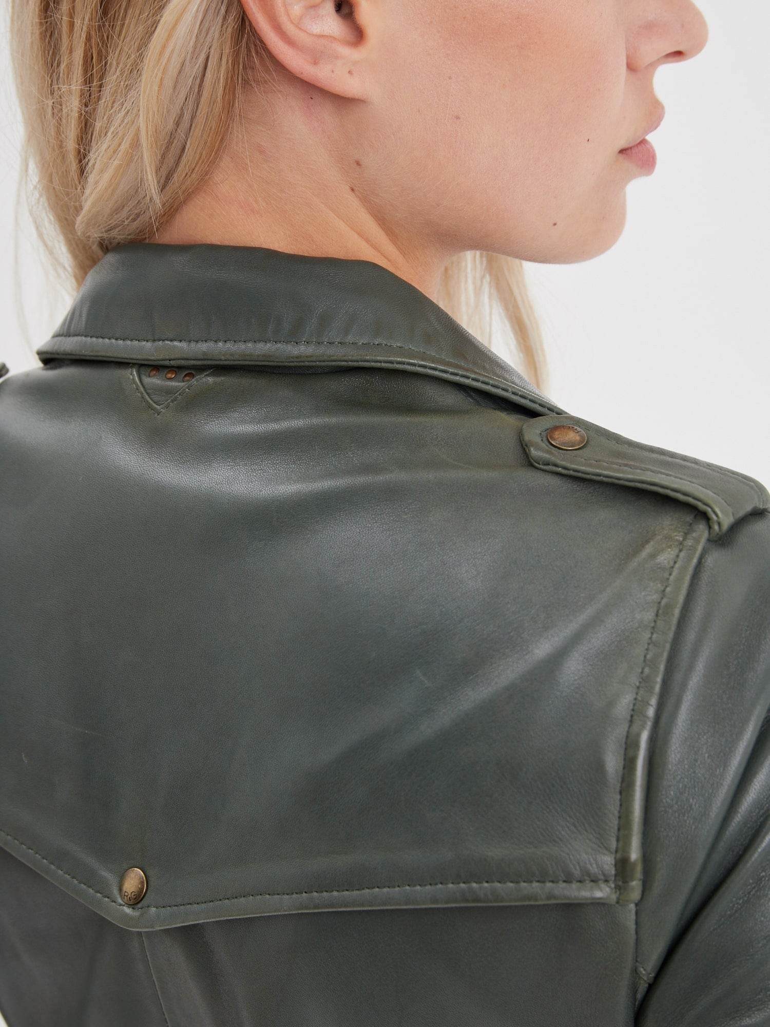 Aliona - Trench en cuir femme - Image 7