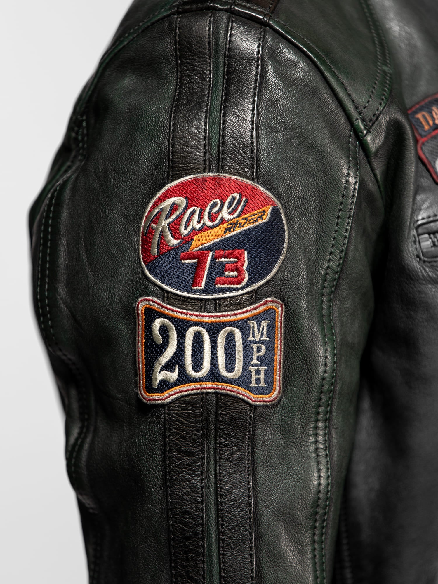 Aniak - Blouson cuir moto vintage - Image 10