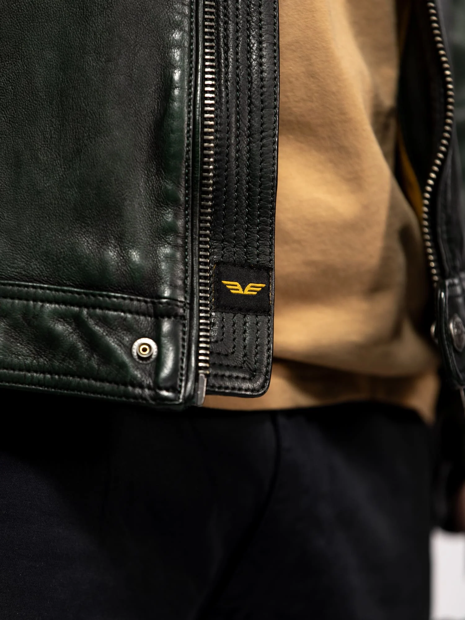 Aniak - Blouson cuir moto vintage - Image 12