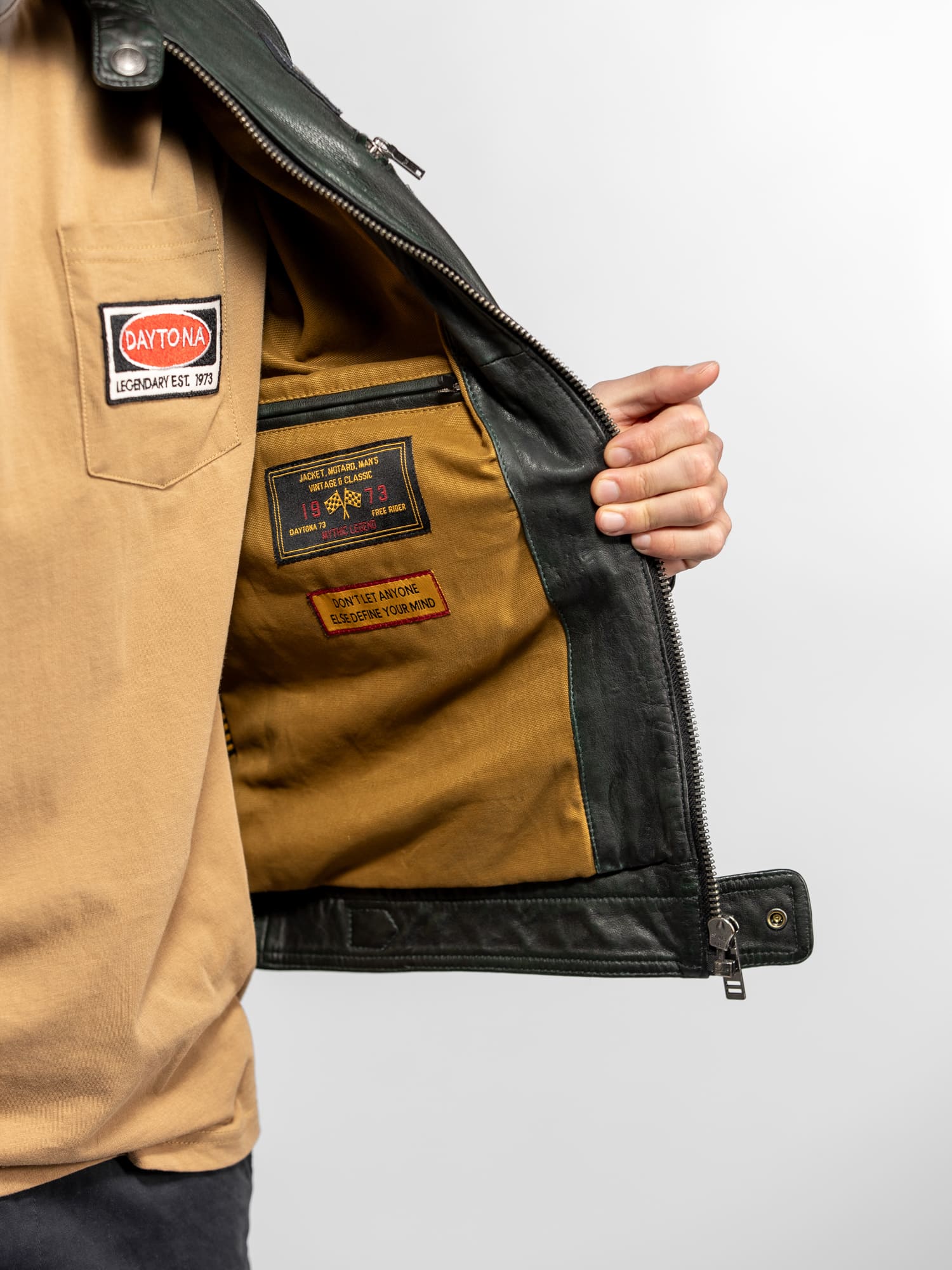 Aniak - Blouson cuir moto vintage - Image 13