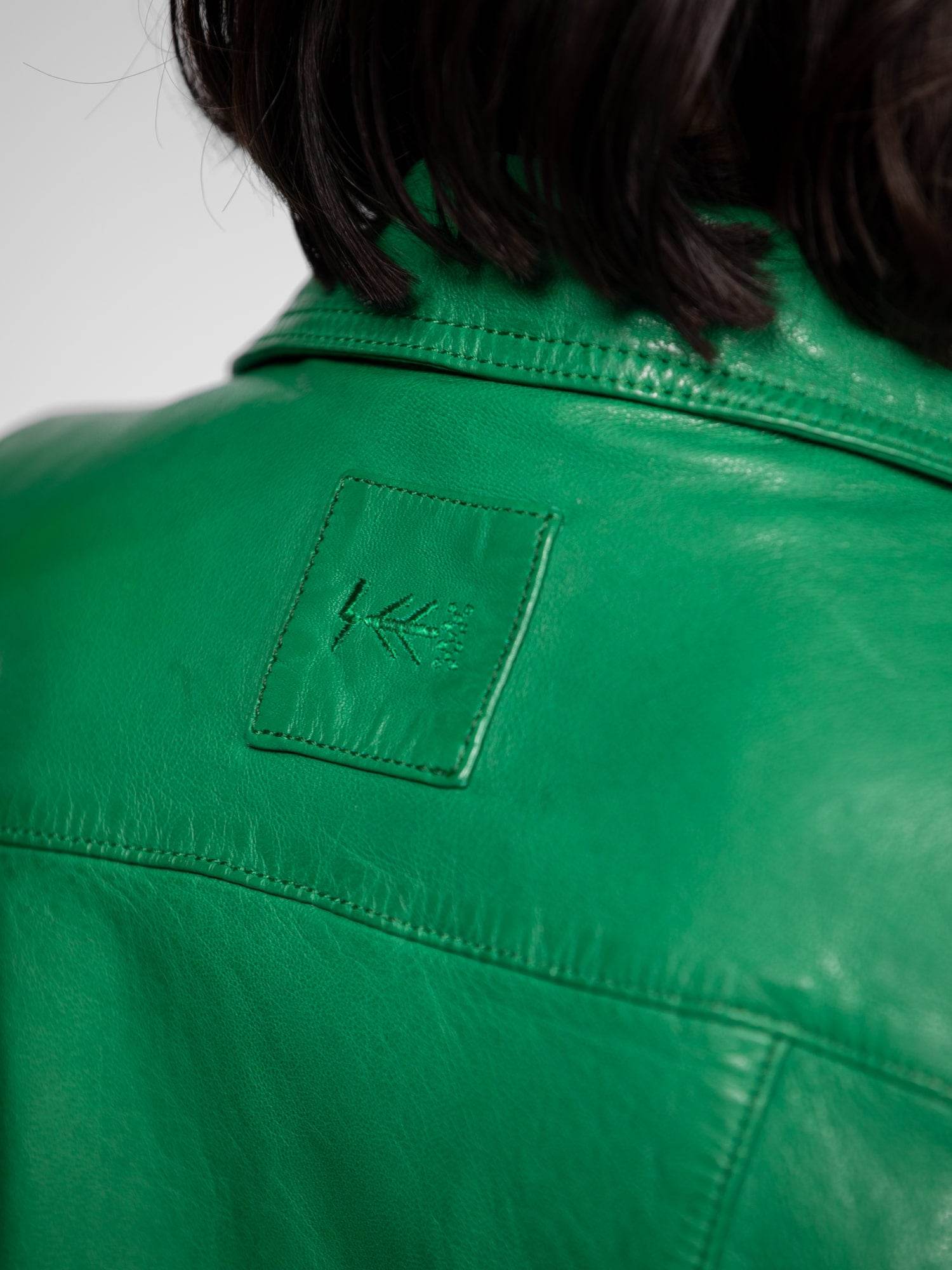Anthea - Blouson biker cuir femme - Image 13