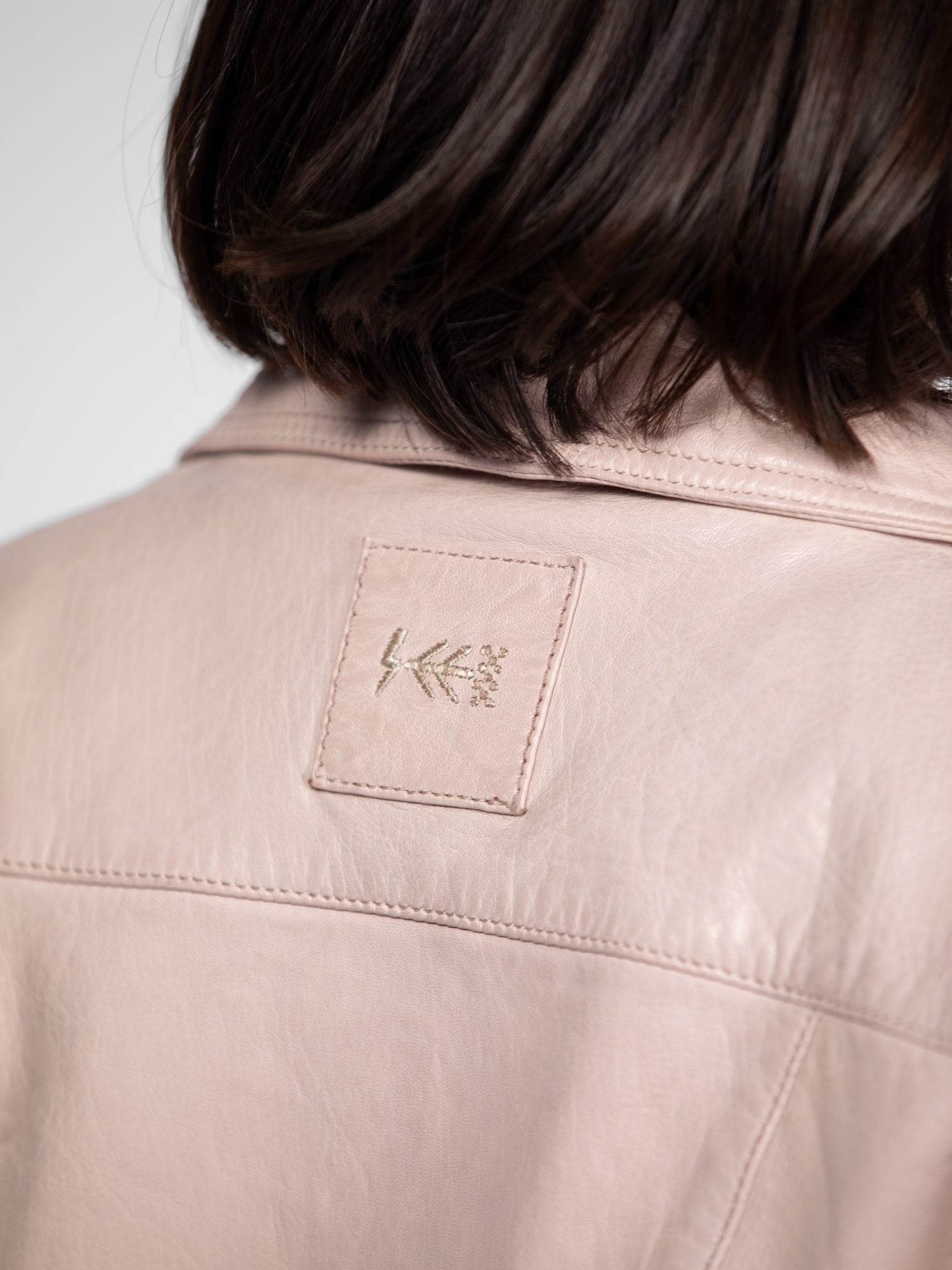 Anthea - Blouson biker cuir femme - Image 22