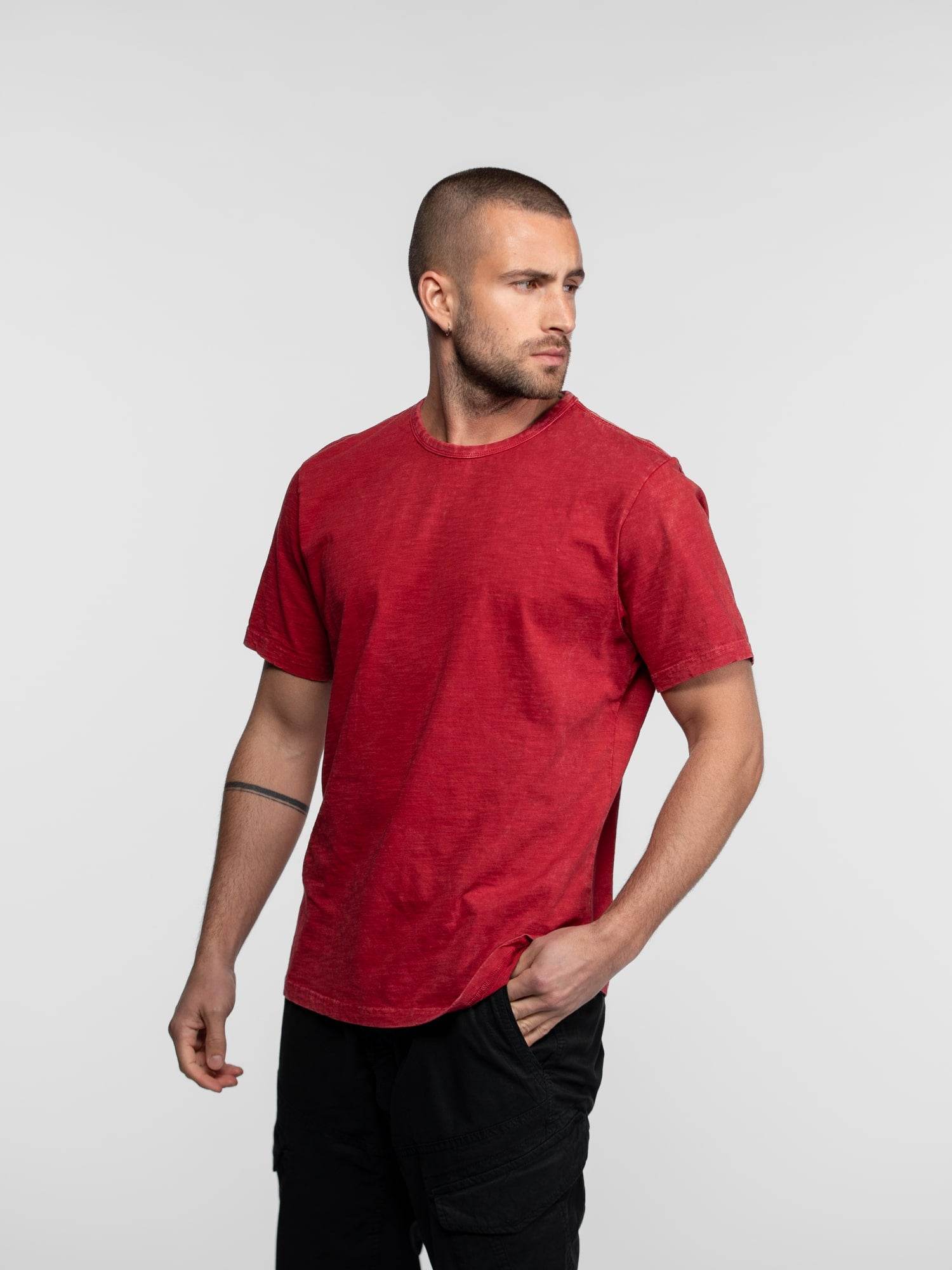 Arjun - T-shirt délavé homme - Image 11