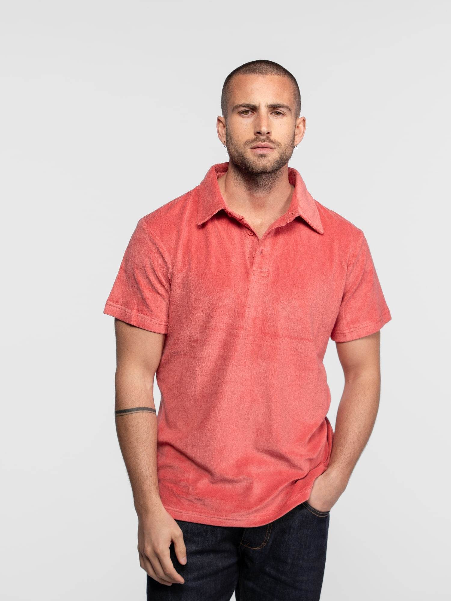Brody - Polo eponge homme - Image 10