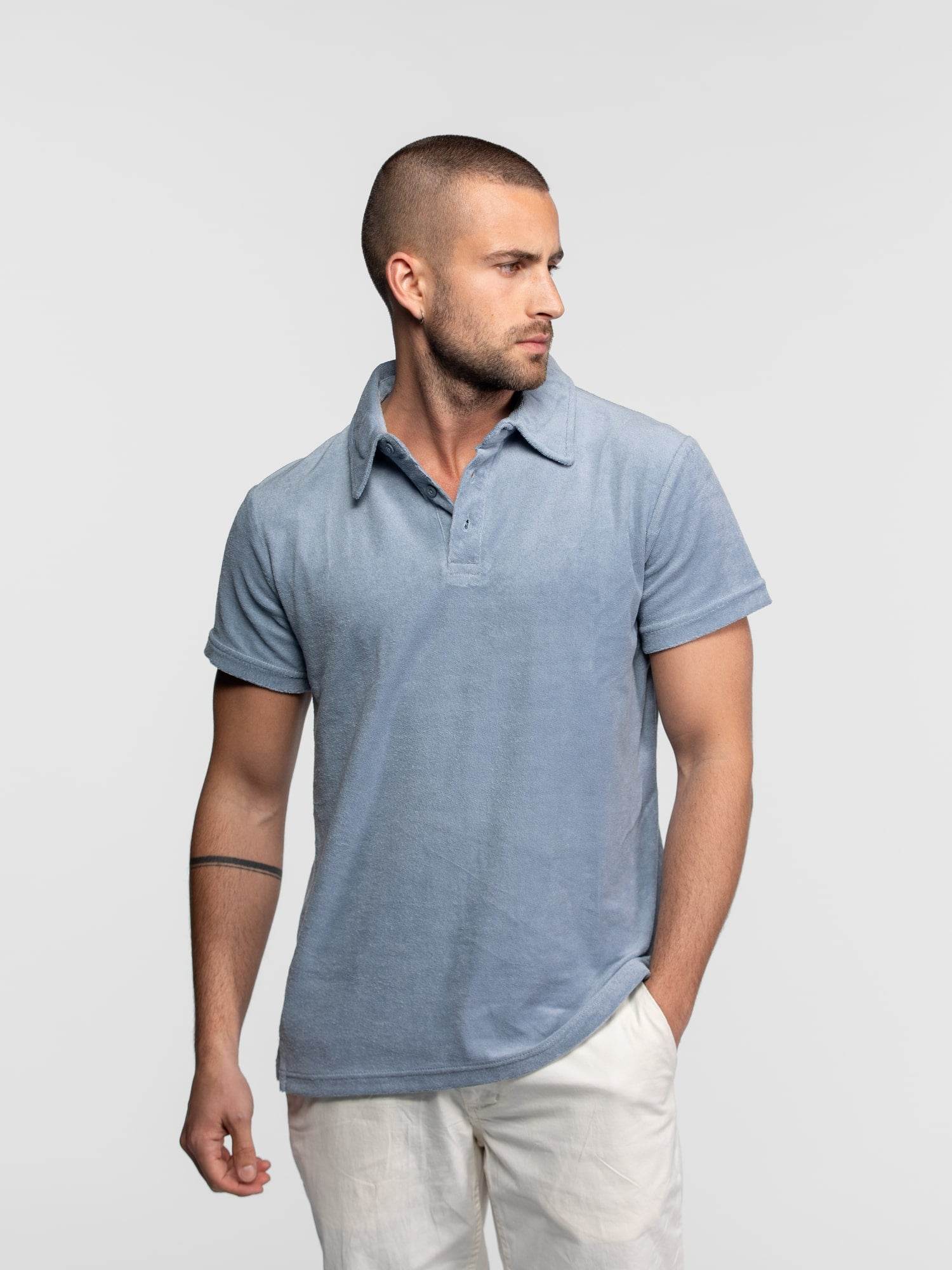 Brody - Polo eponge homme - Image 8