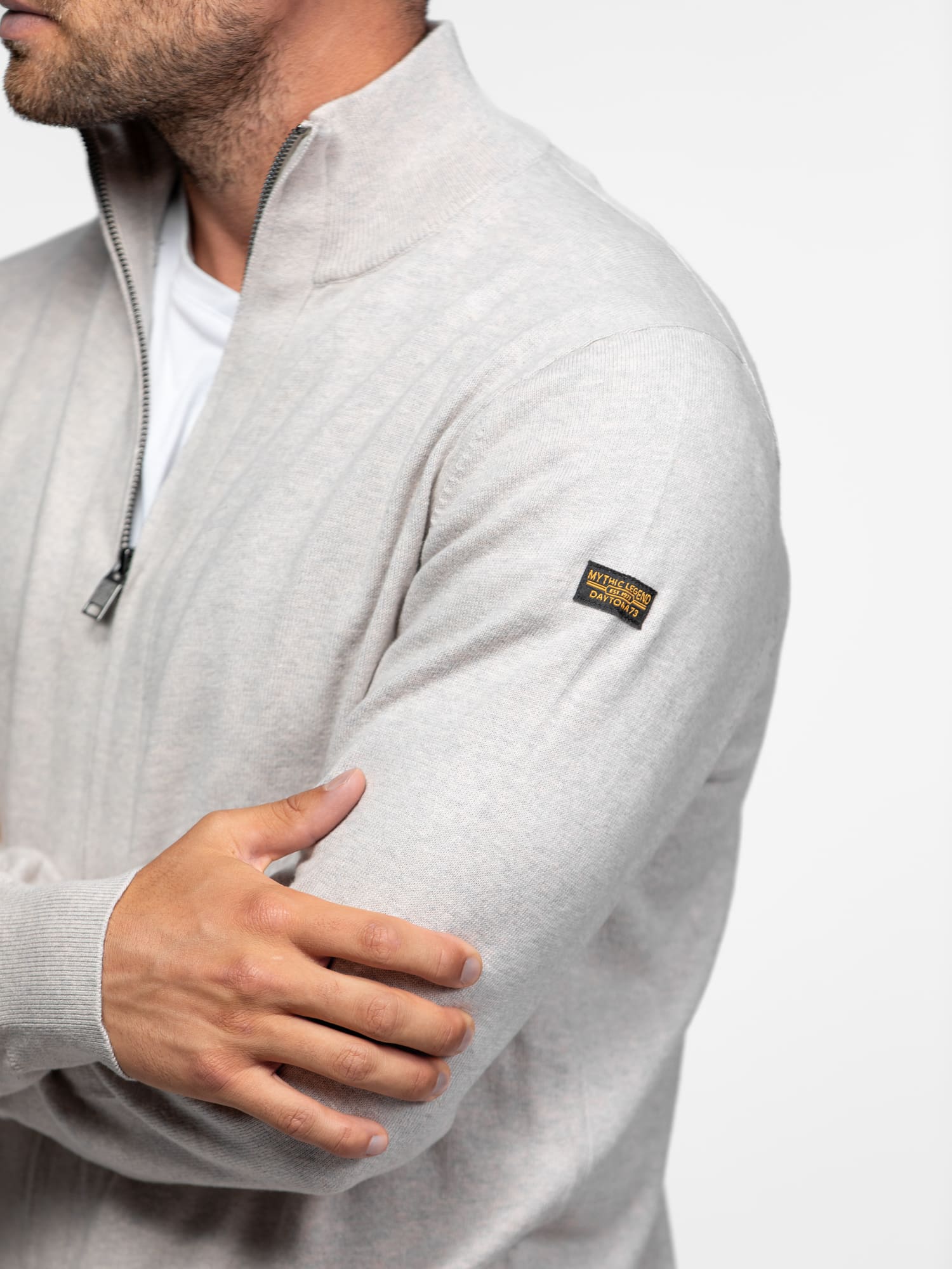 Arnold - Cardigan zippé homme - Image 3