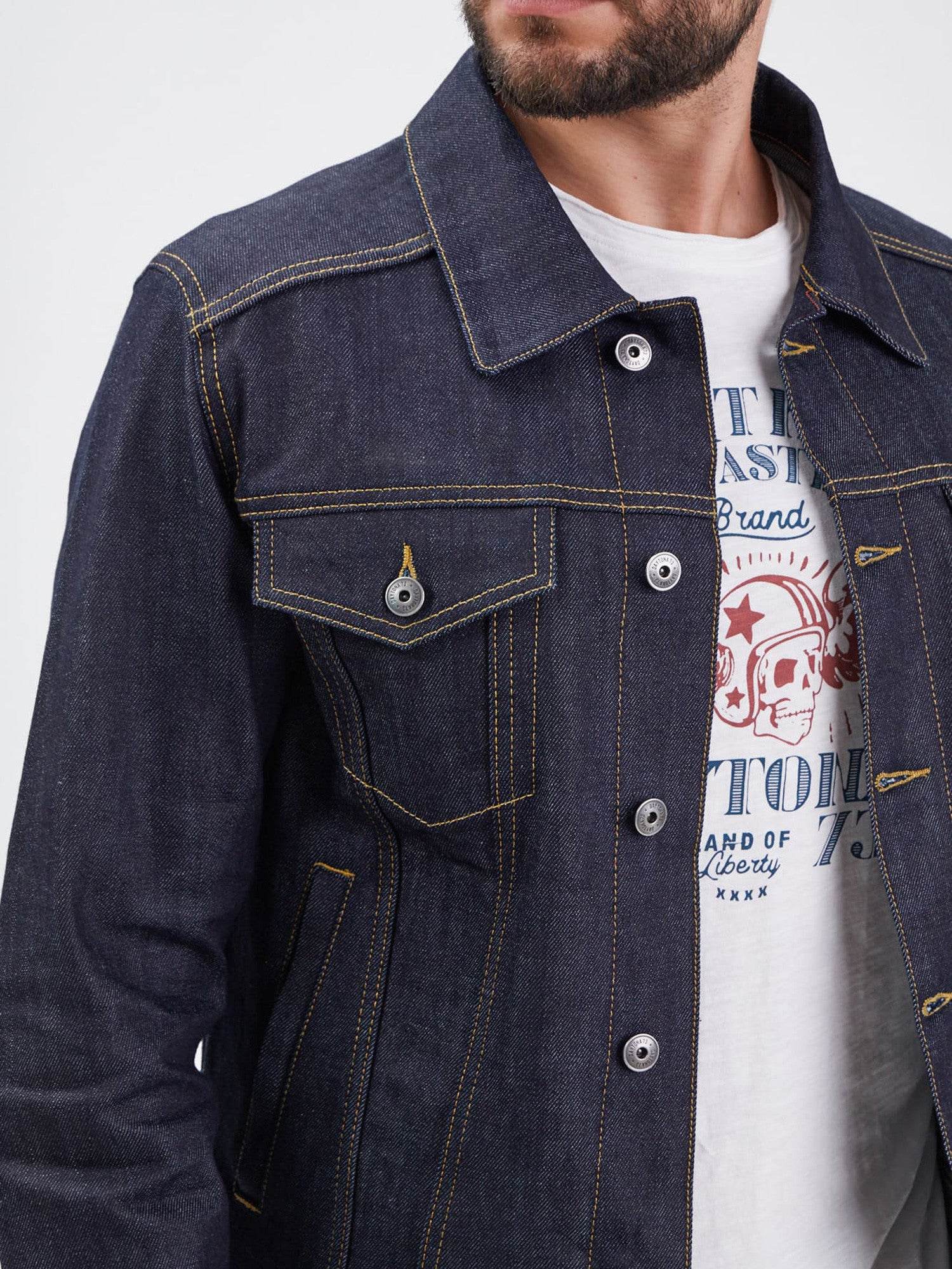 Baker denim - Veste en jean brut homme - Image 3