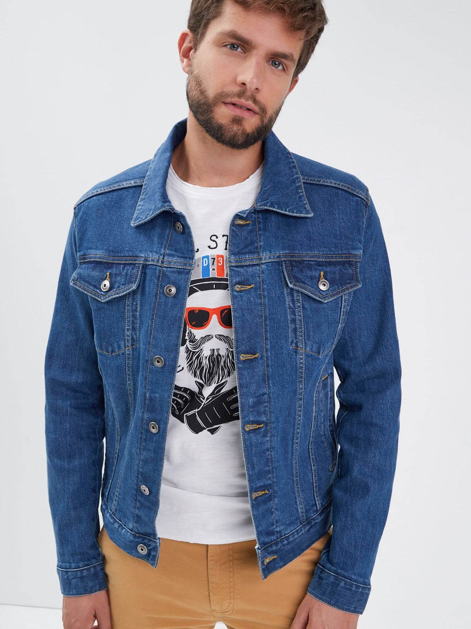 Baker denim - Veste en jean brut homme - Image 6