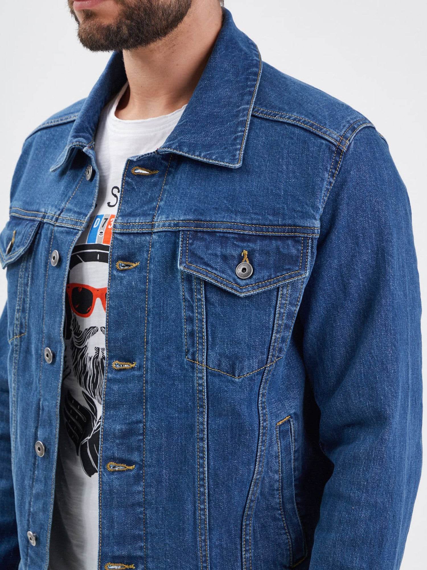 Baker denim - Veste en jean brut homme - Image 7