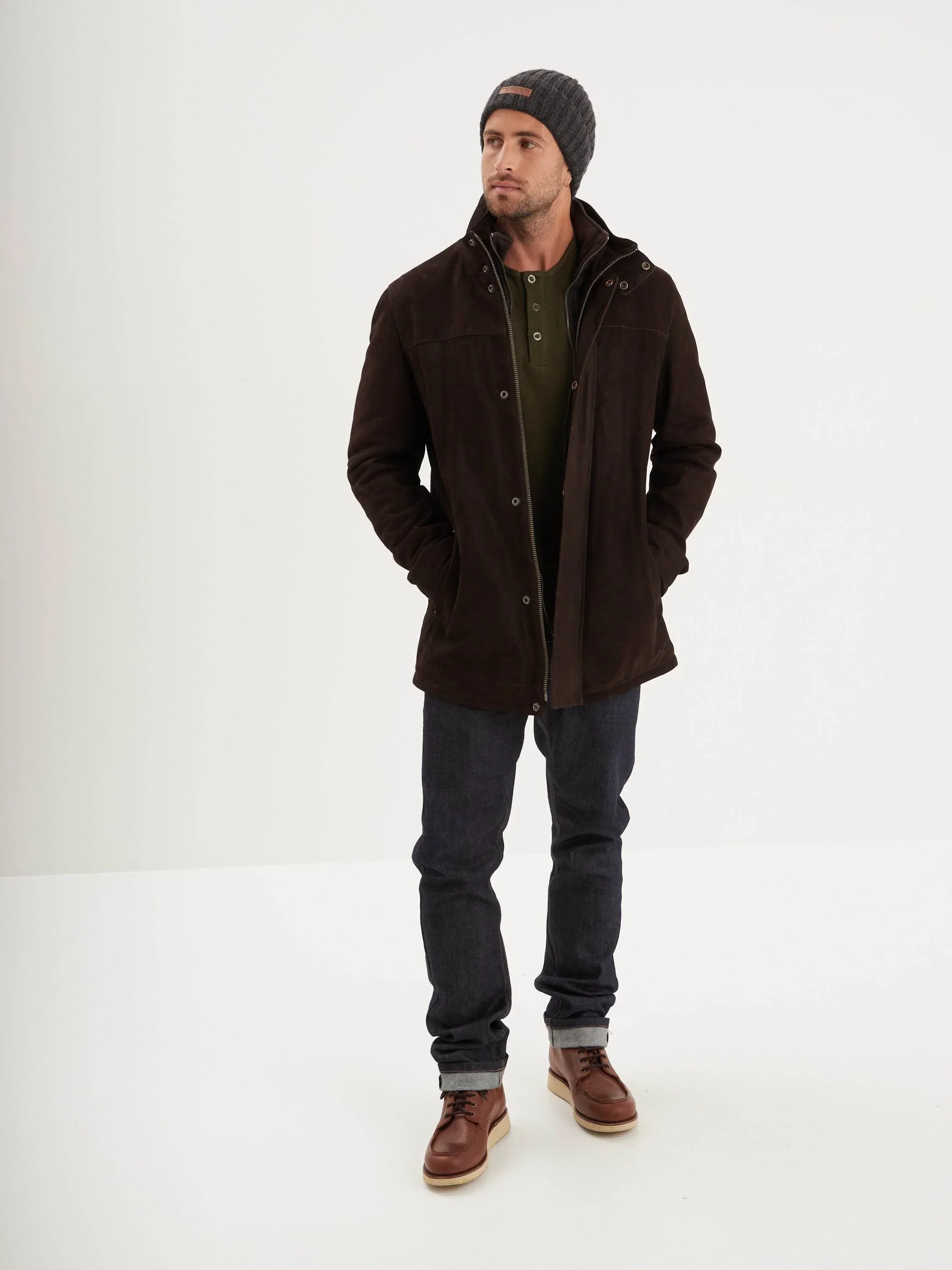 Balzac madison - Veste cuir homme marron - Image 6