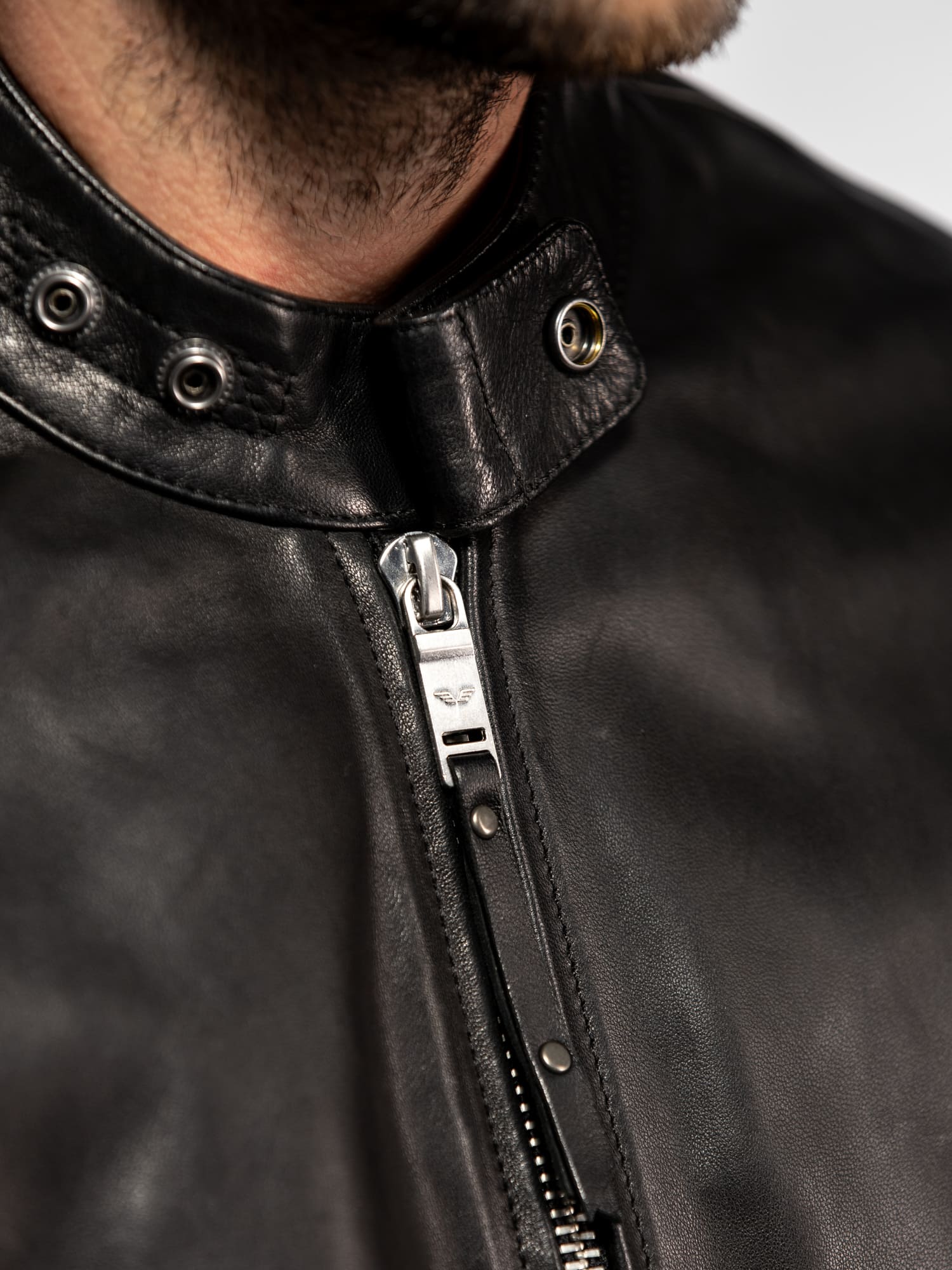 Bethel - Blouson cuir motard - Image 2