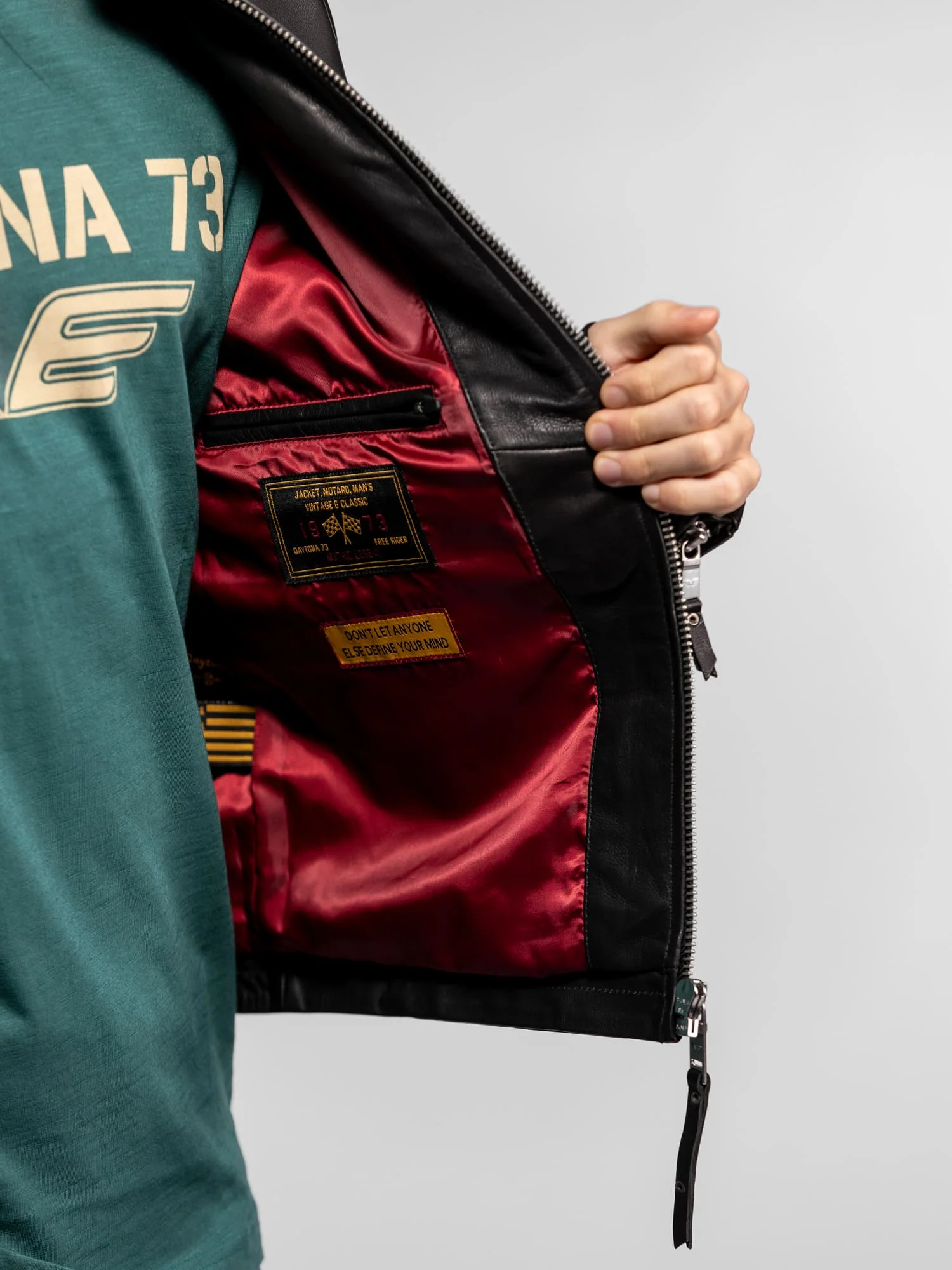 Bethel - Blouson cuir motard - Image 7