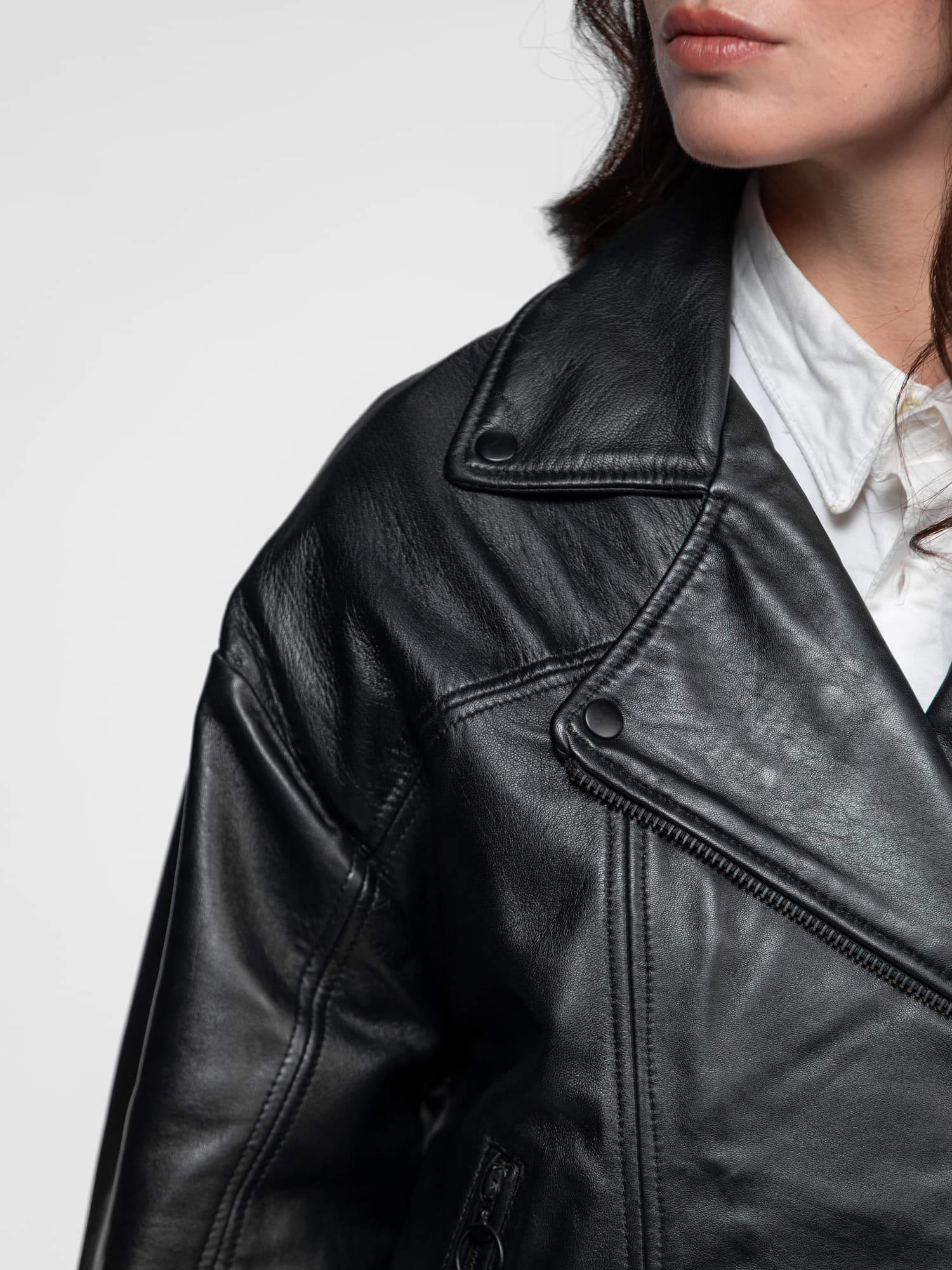 Bideford - Blouson cuir femme - Image 3