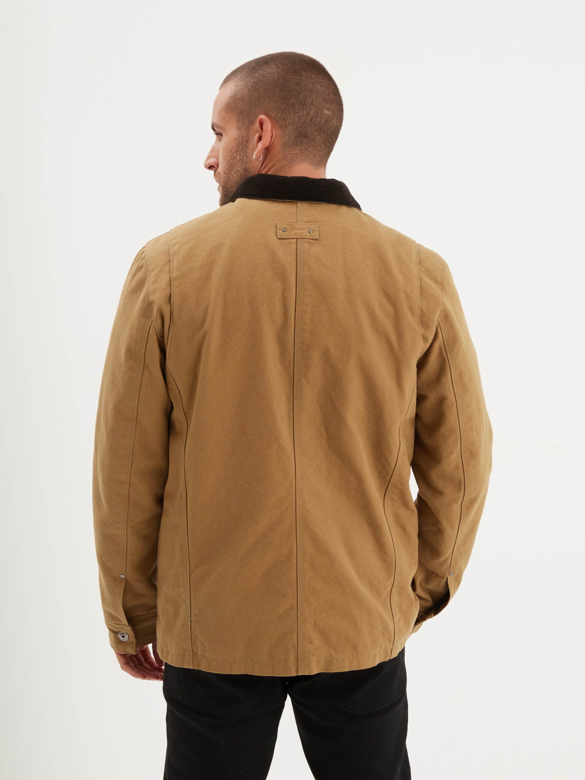 Billie - Veste worker en toile - Image 3