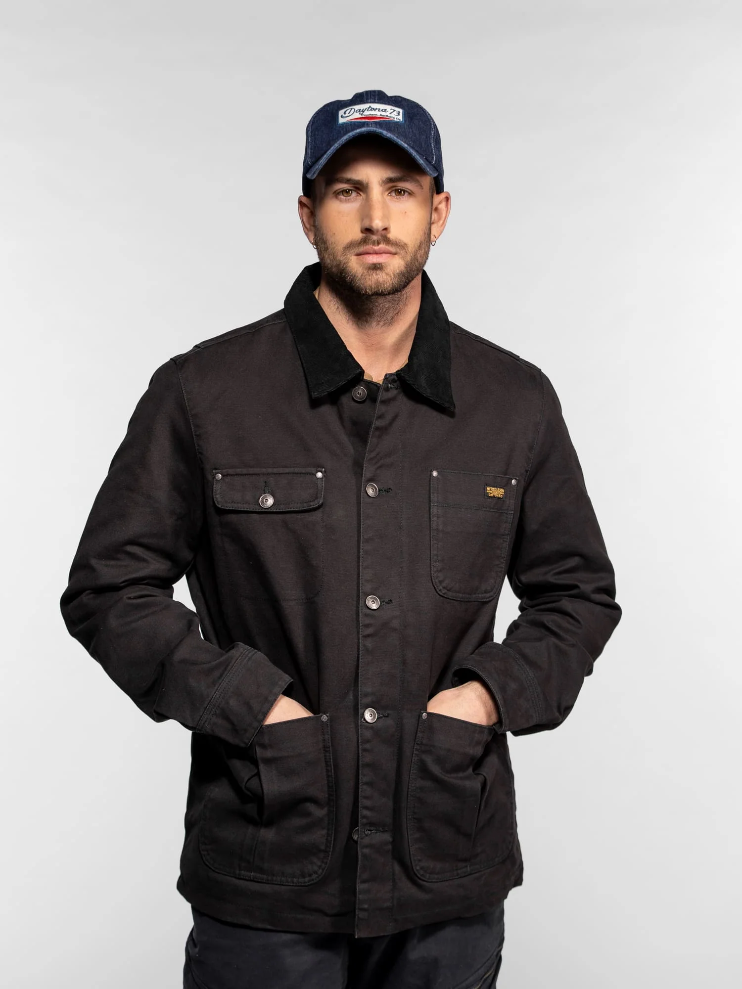 Billie - Veste worker en toile - Image 5
