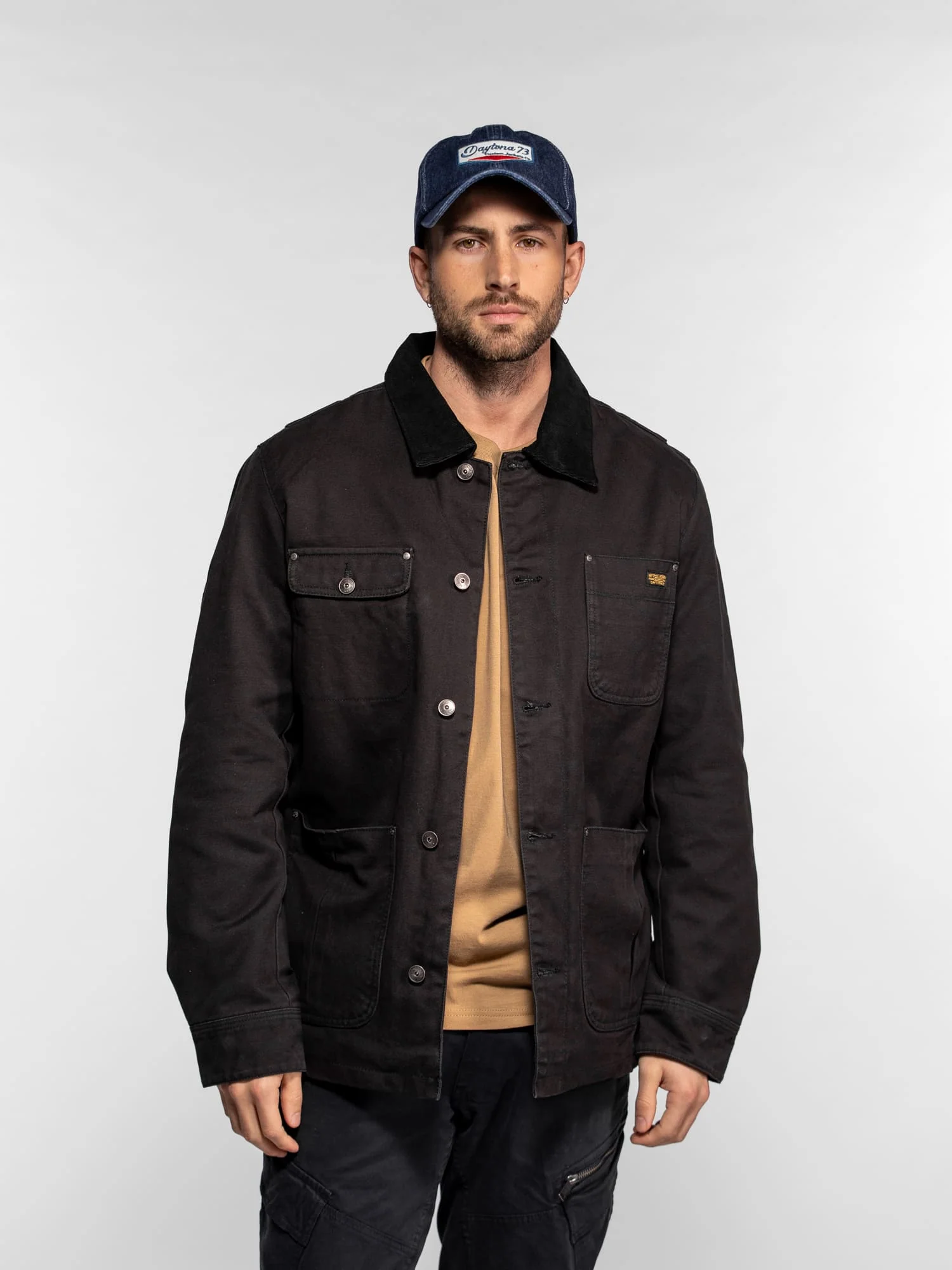 Billie - Veste worker en toile - Image 6