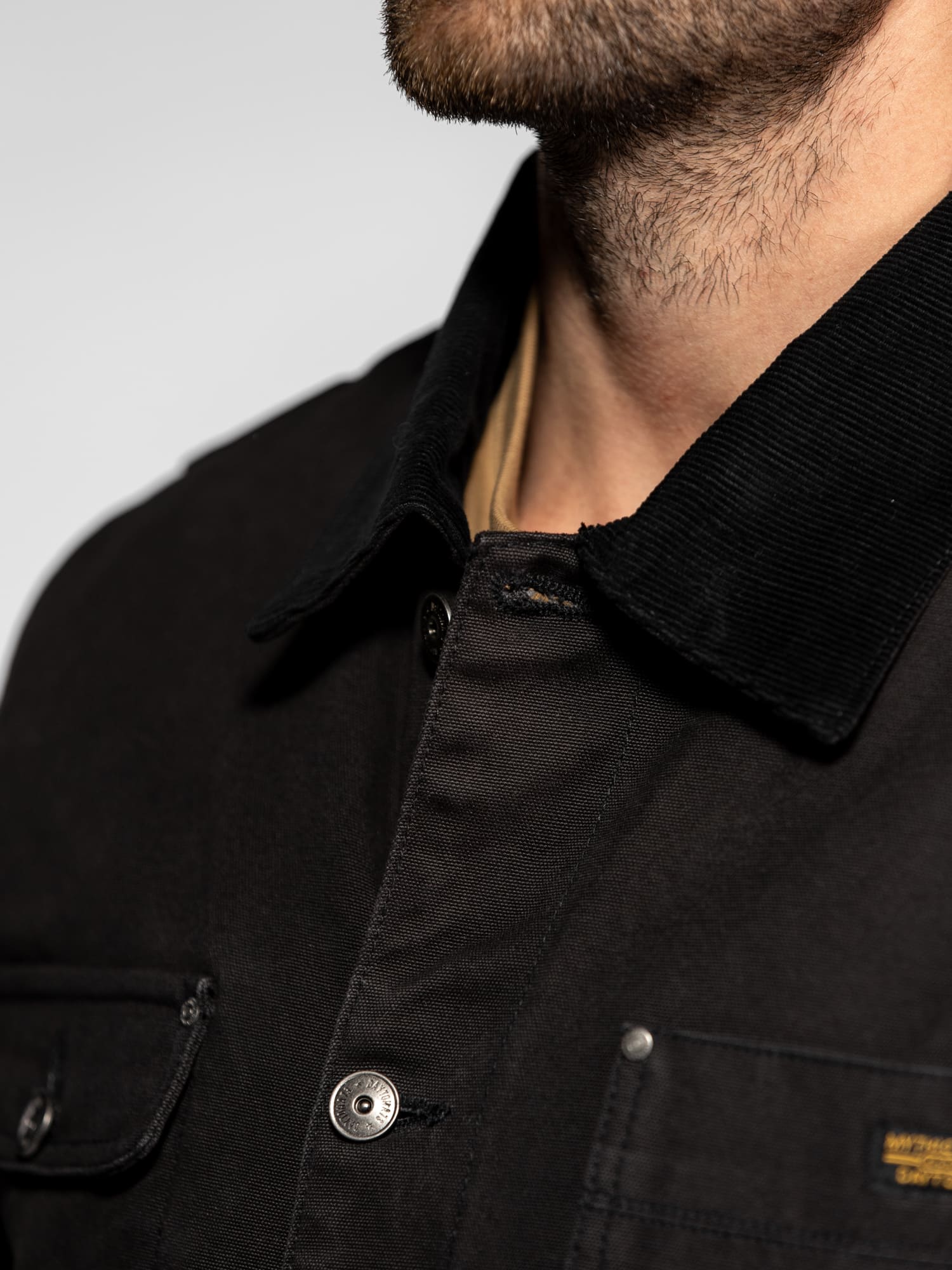 Billie - Veste worker en toile - Image 7