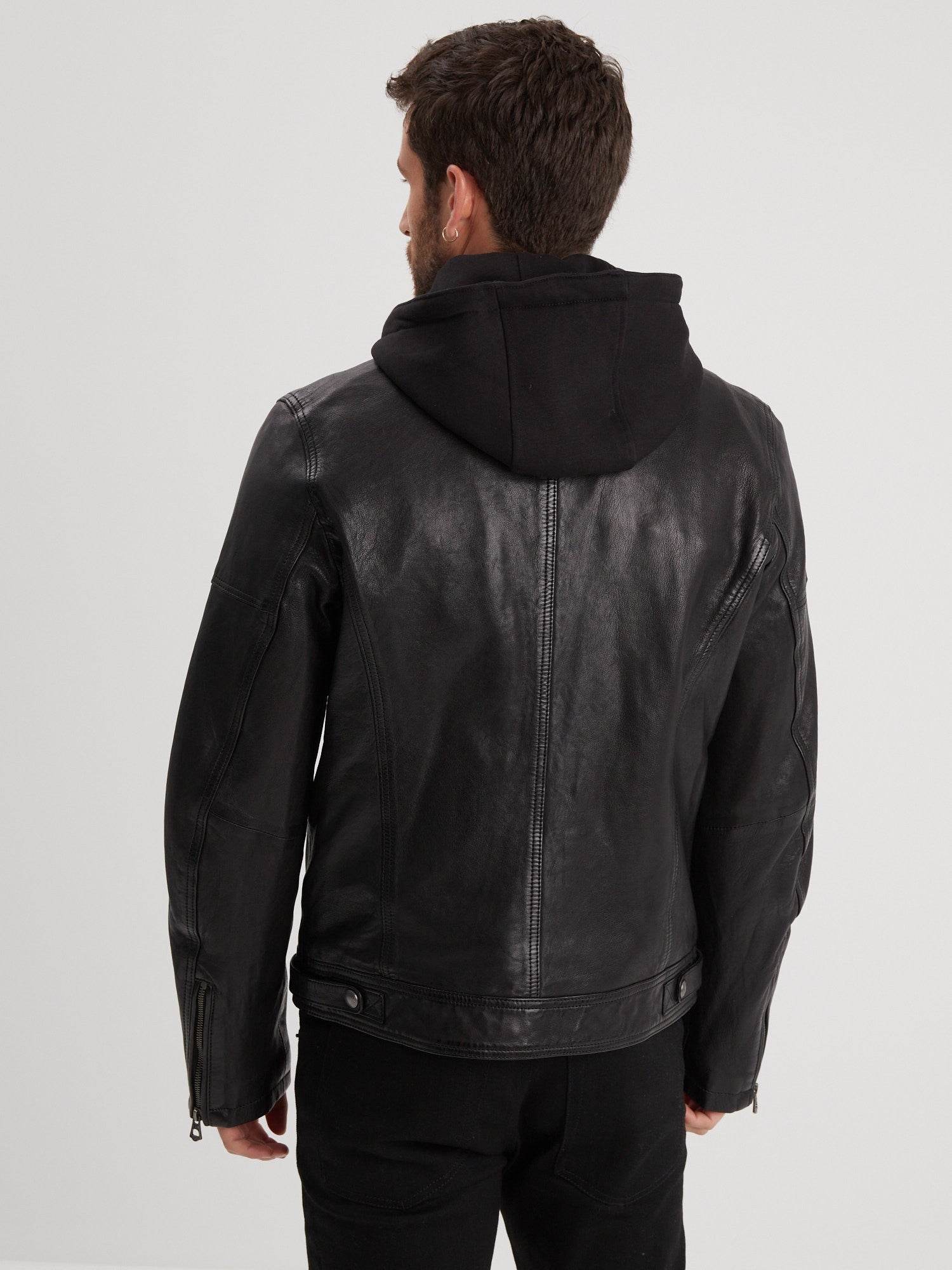 Bishop - Blouson vintage cuir homme - Image 3