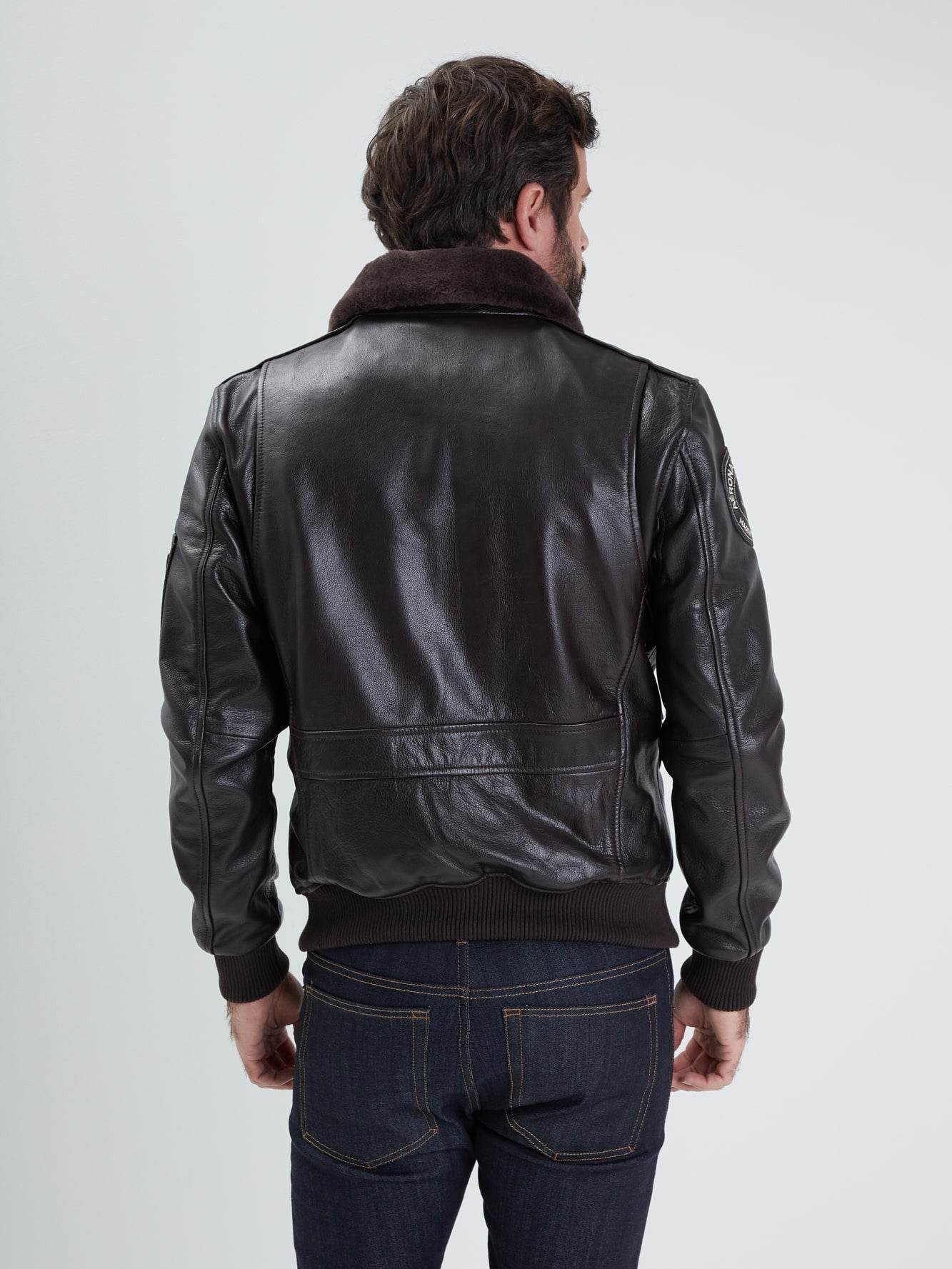 Blouson en cuir - Aéronautique navale - Image 12