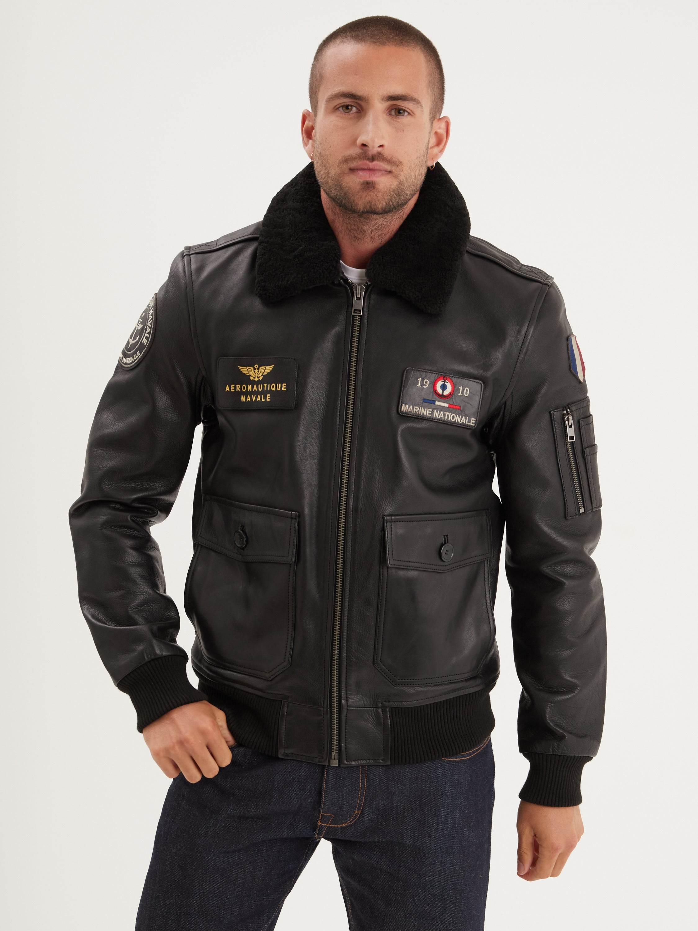 Blouson en cuir - Aéronautique navale - Image 14