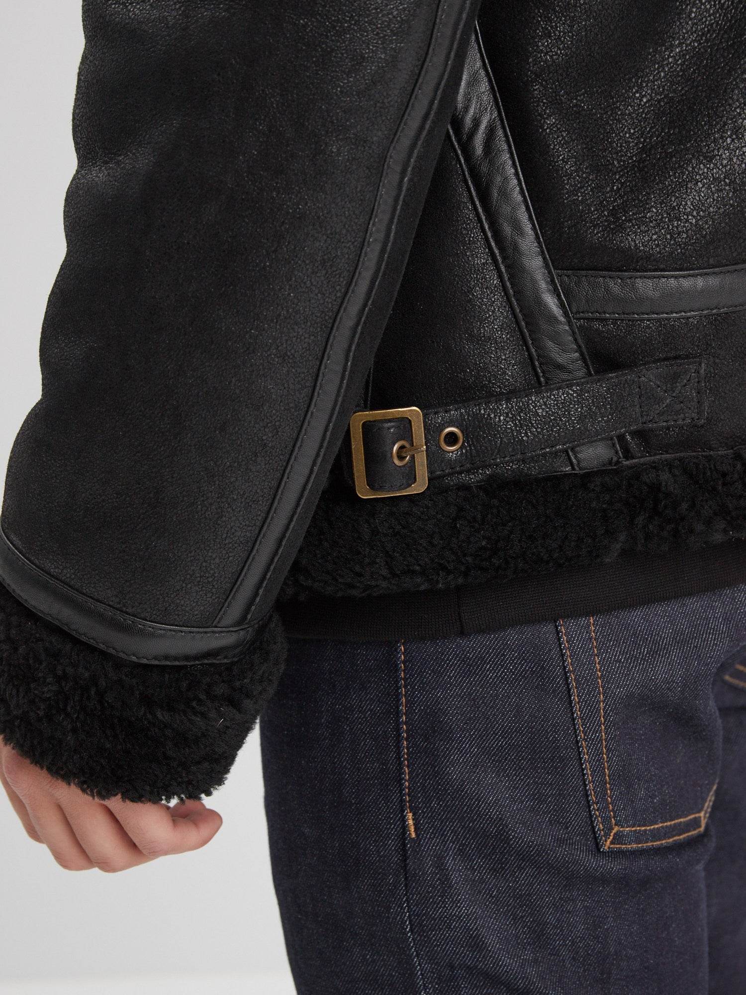 Bombardier - Blouson aviateur cuir homme - Image 11