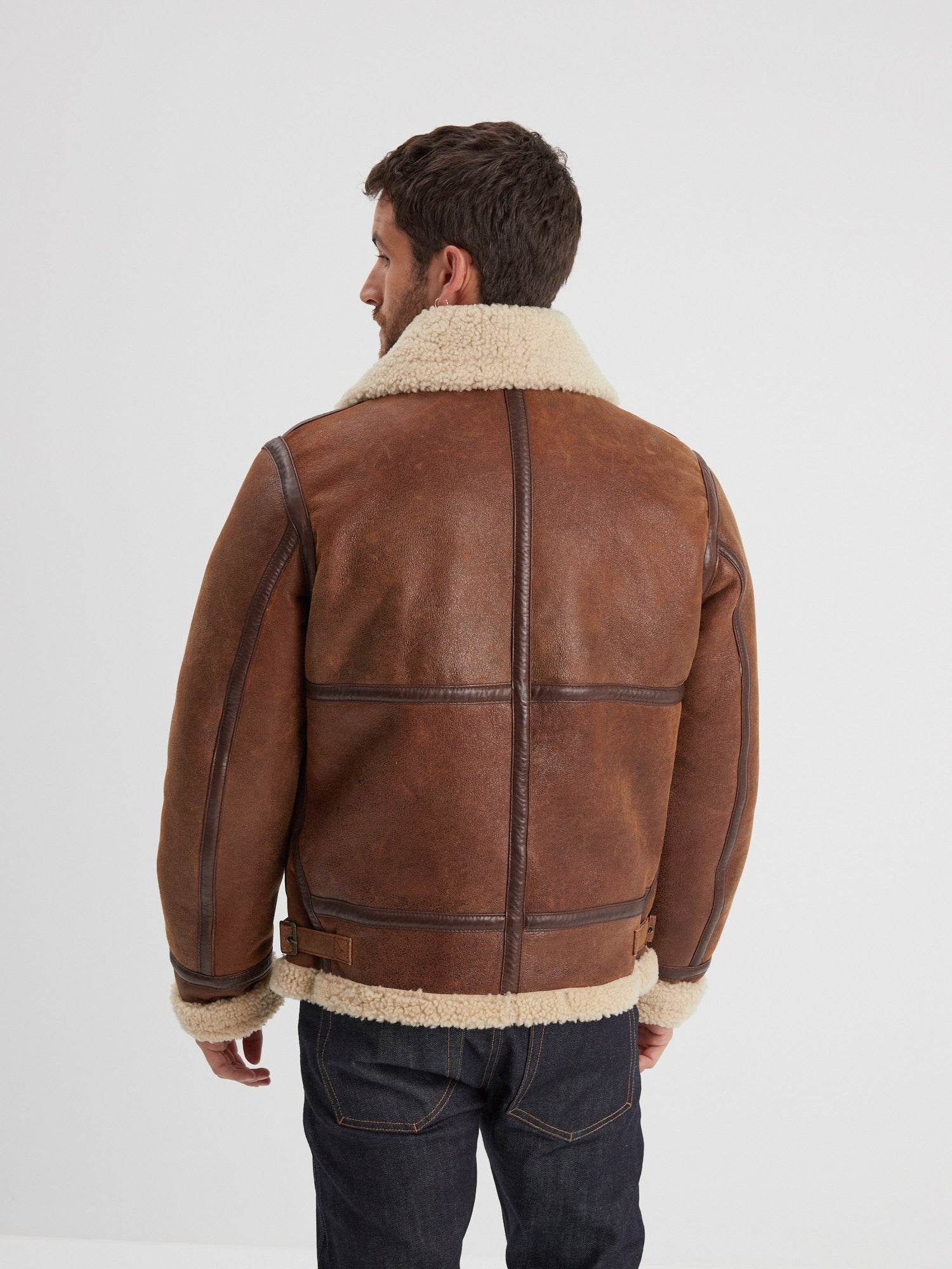 Bombardier - Blouson aviateur cuir homme - Image 6