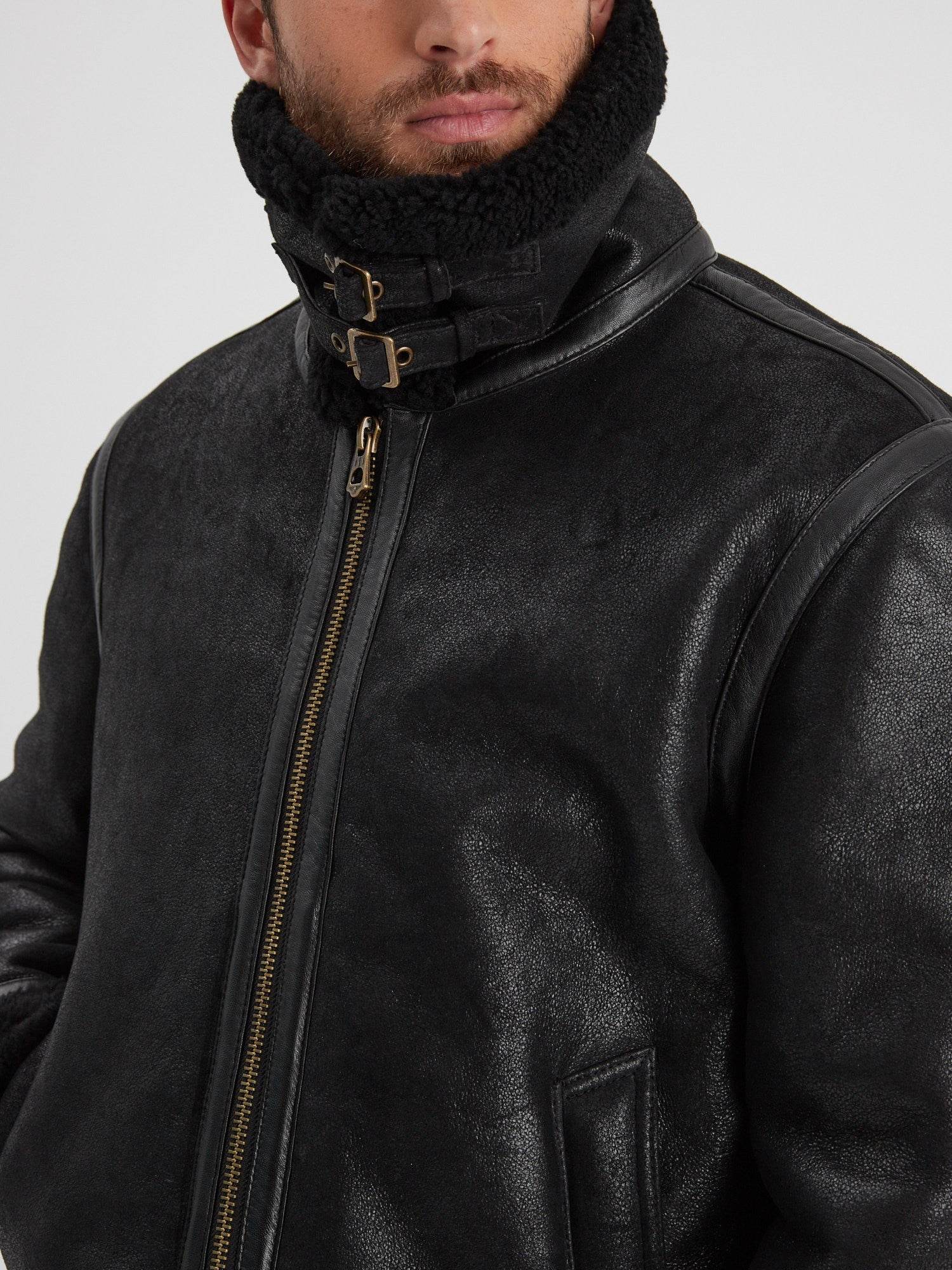 Bombardier - Blouson aviateur cuir homme - Image 9