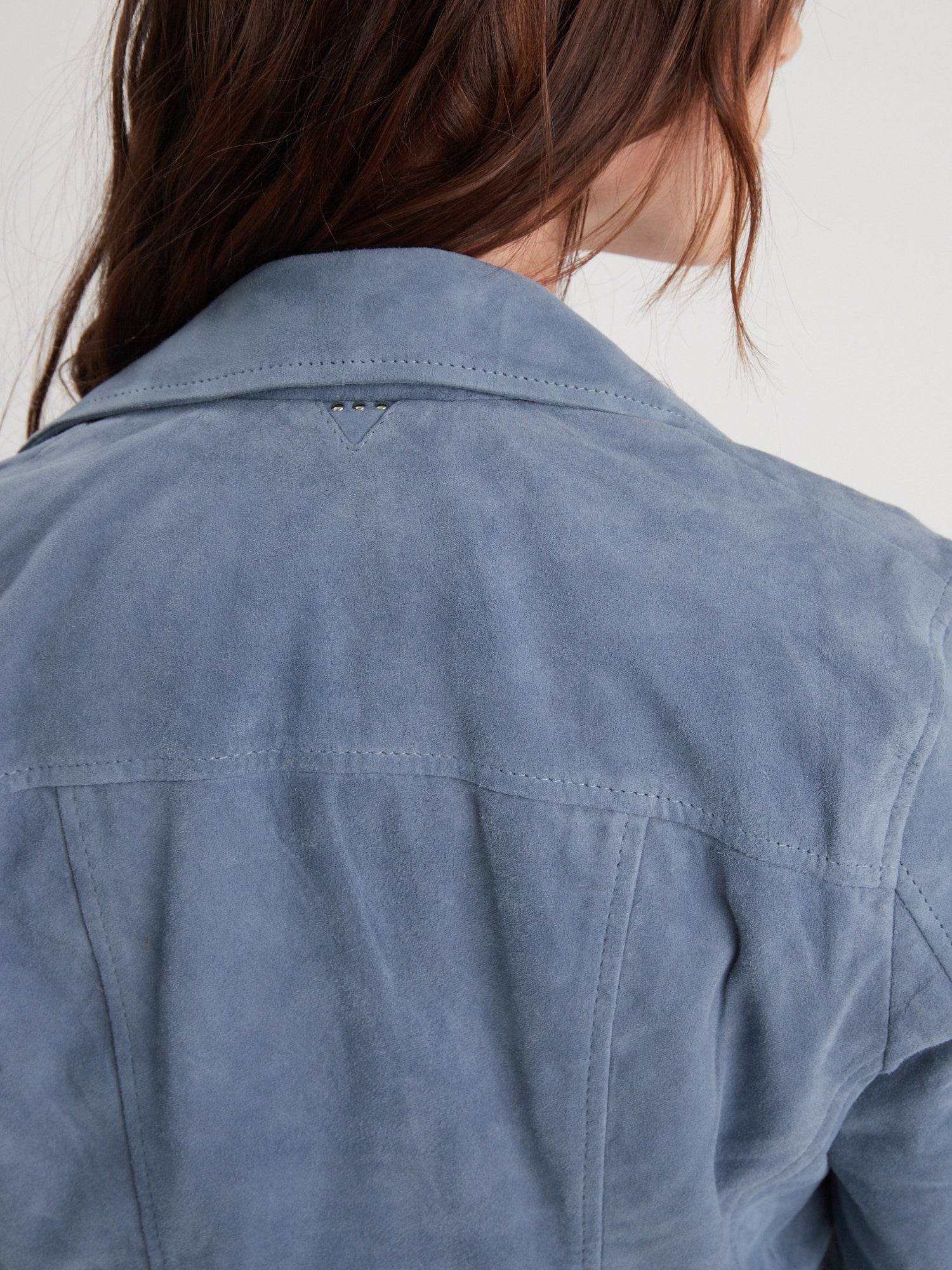 Bonita suede - Blouson rétro cuir femme - Image 11