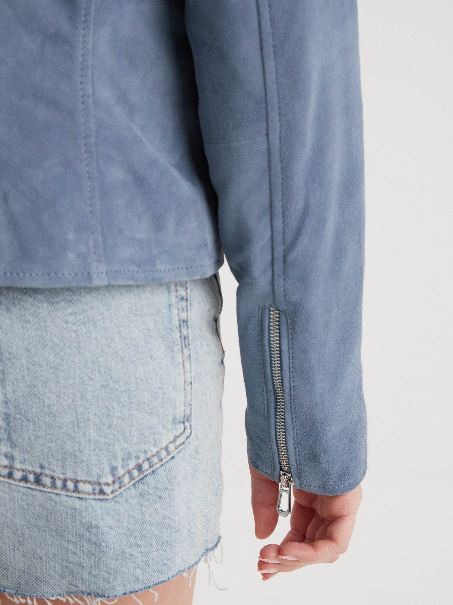 Bonita suede - Blouson rétro cuir femme - Image 12