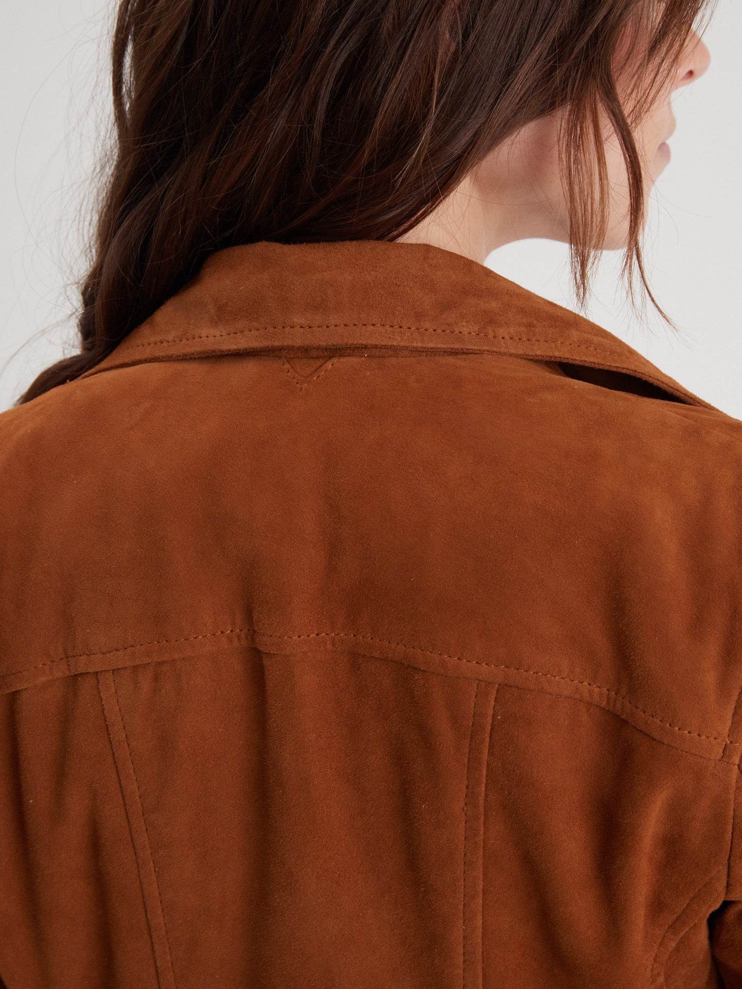 Bonita suede - Blouson rétro cuir femme - Image 18