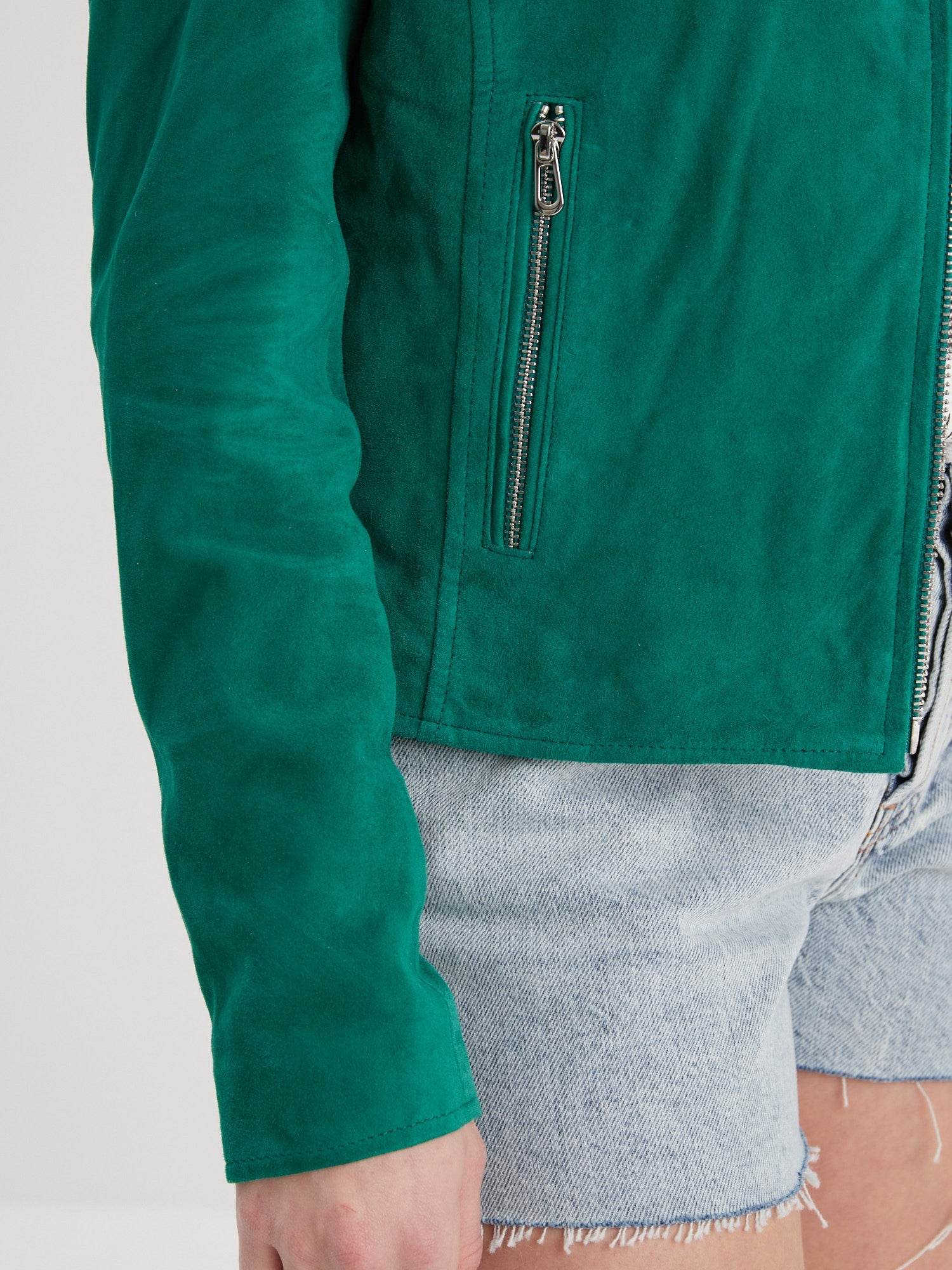 Bonita suede - Blouson rétro cuir femme - Image 26