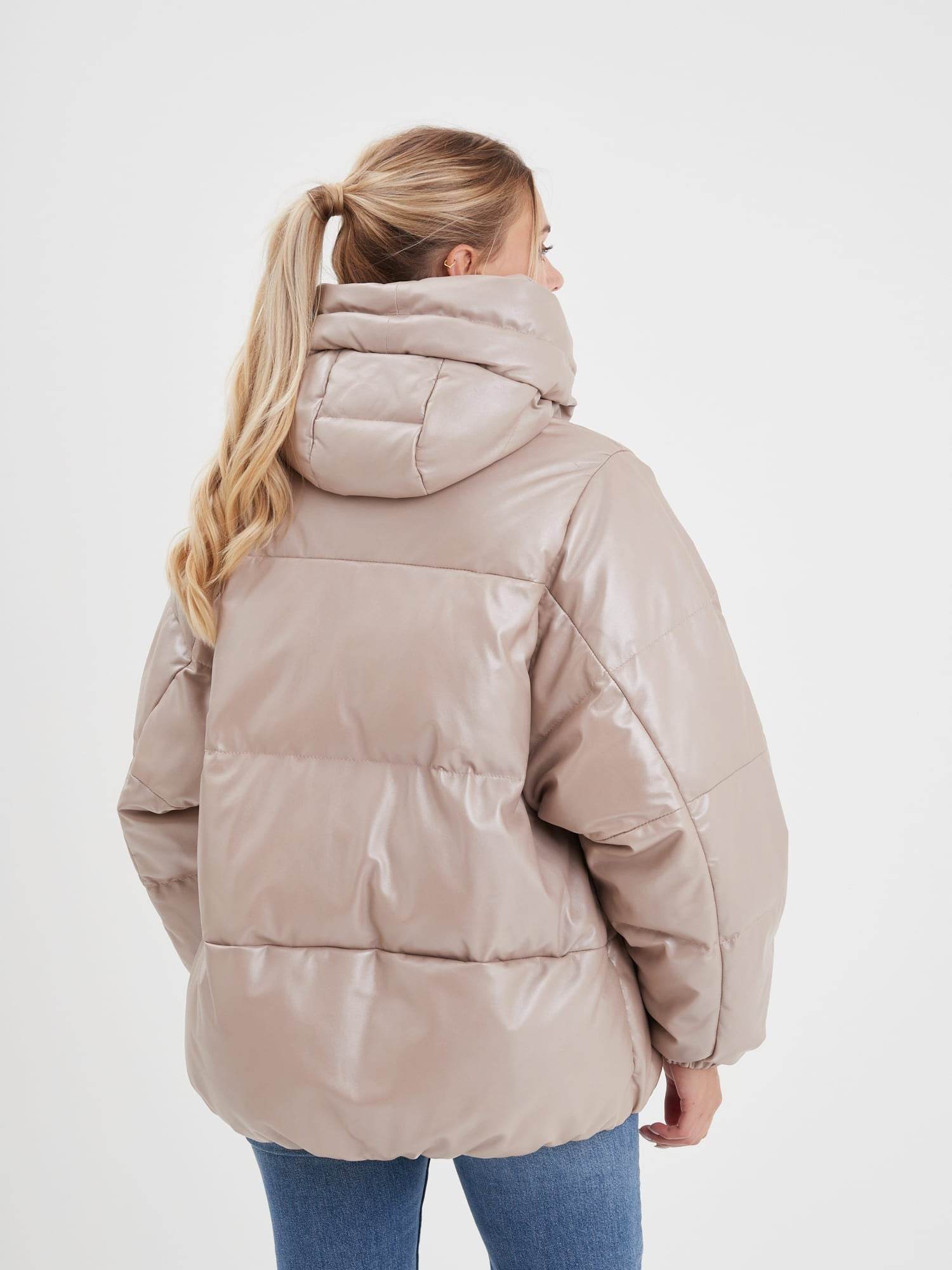 Bulia - Doudoune en cuir femme - Image 11