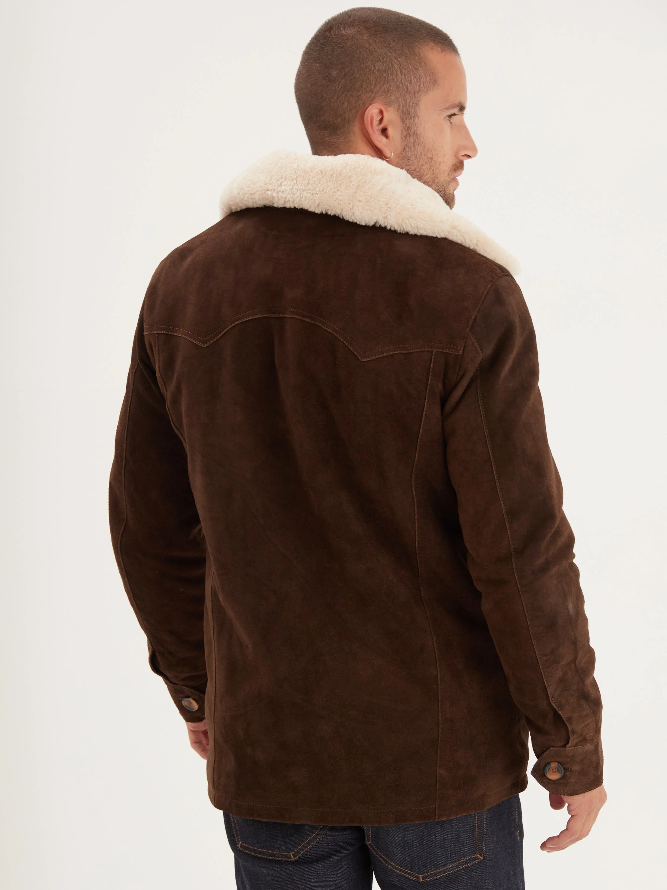 Caravan buffalo suede jacket - Image 4