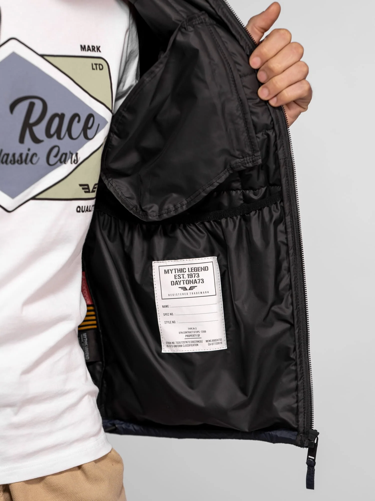 Clarion - Bomber nylon matelassé - Image 6