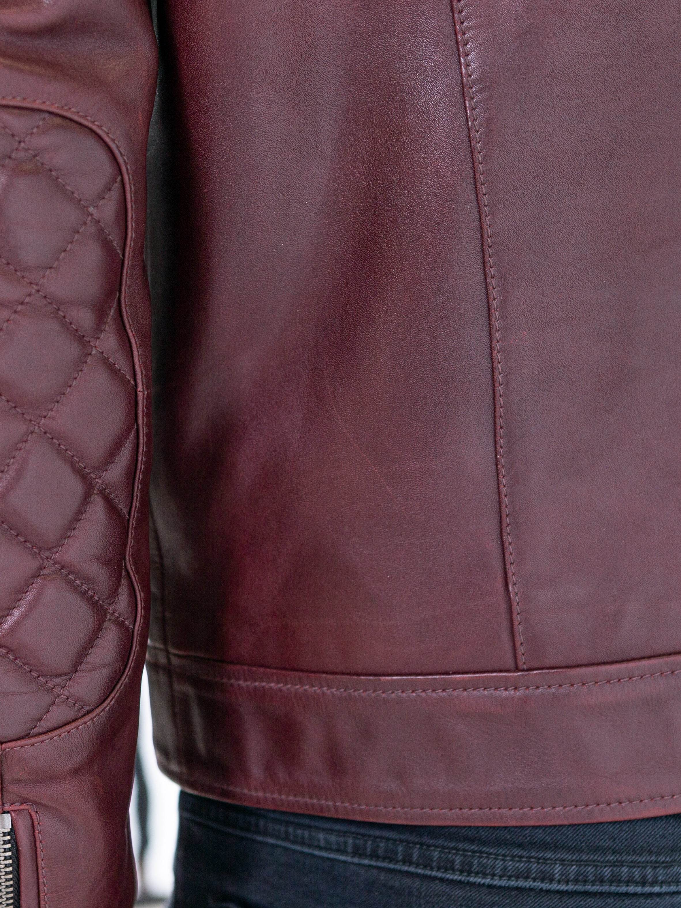 Cobalt - Blouson motard cuir homme - Image 11