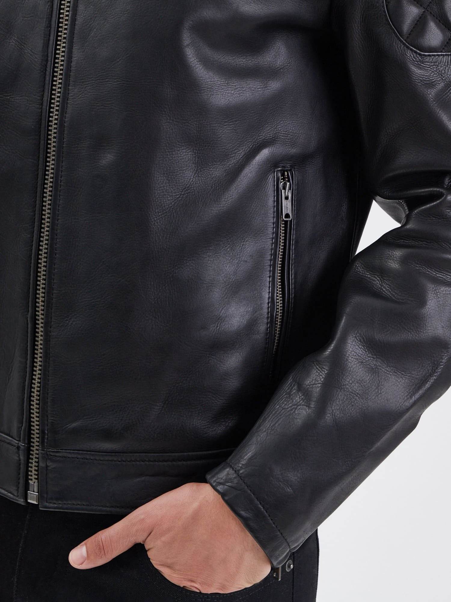 Cobalt - Blouson motard cuir homme - Image 3