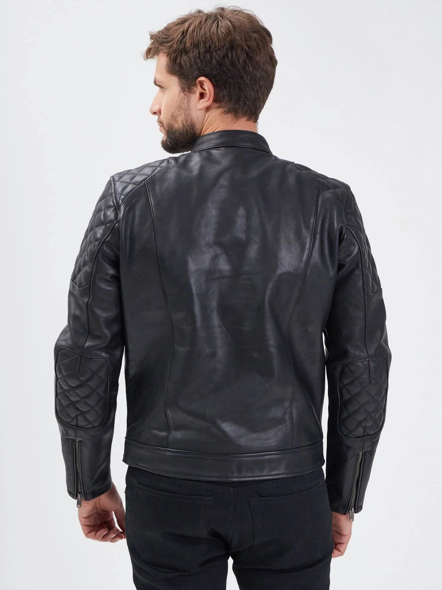 Cobalt - Blouson motard cuir homme - Image 6