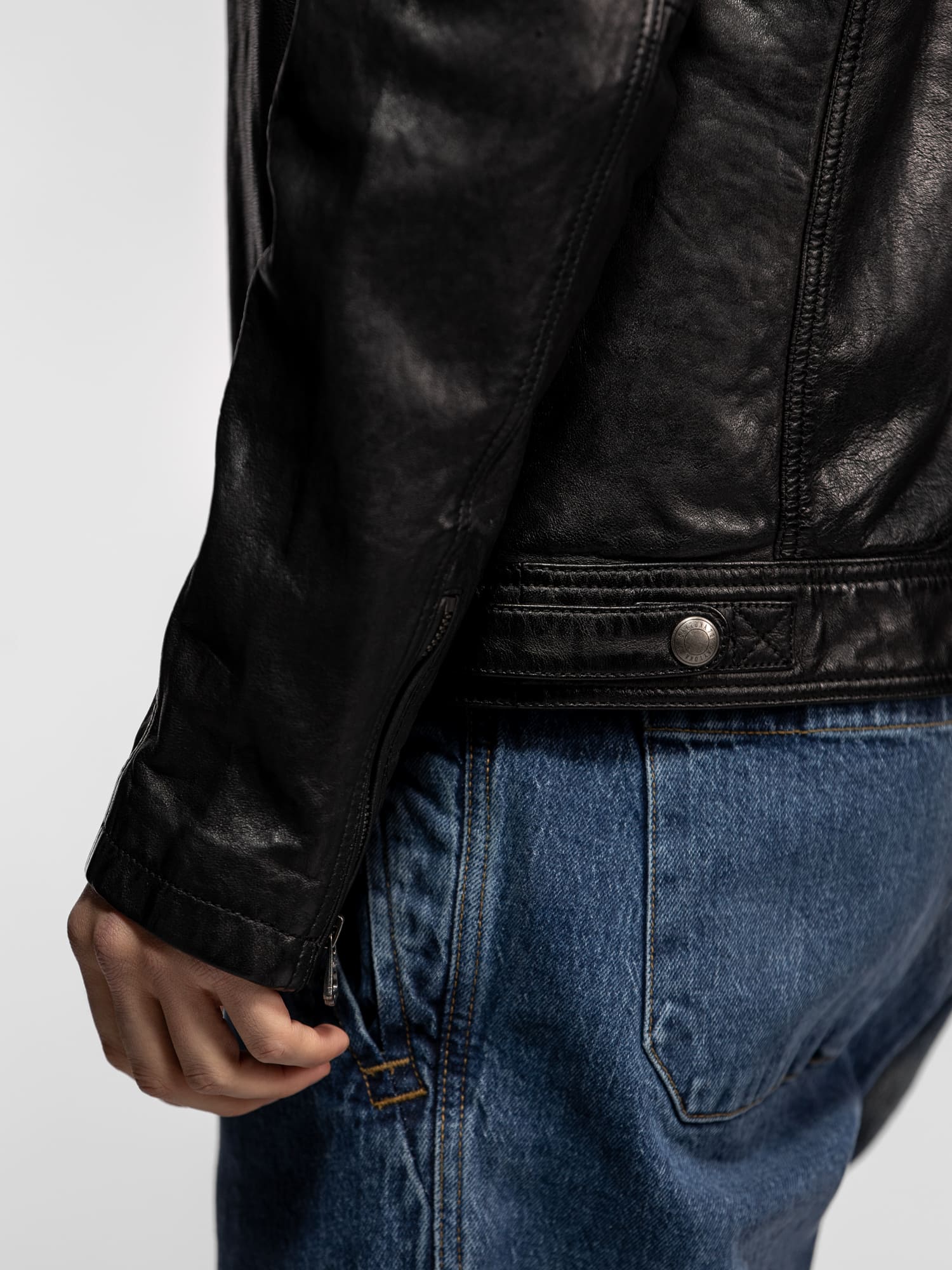 Collins - Blouson cuir homme - Image 11