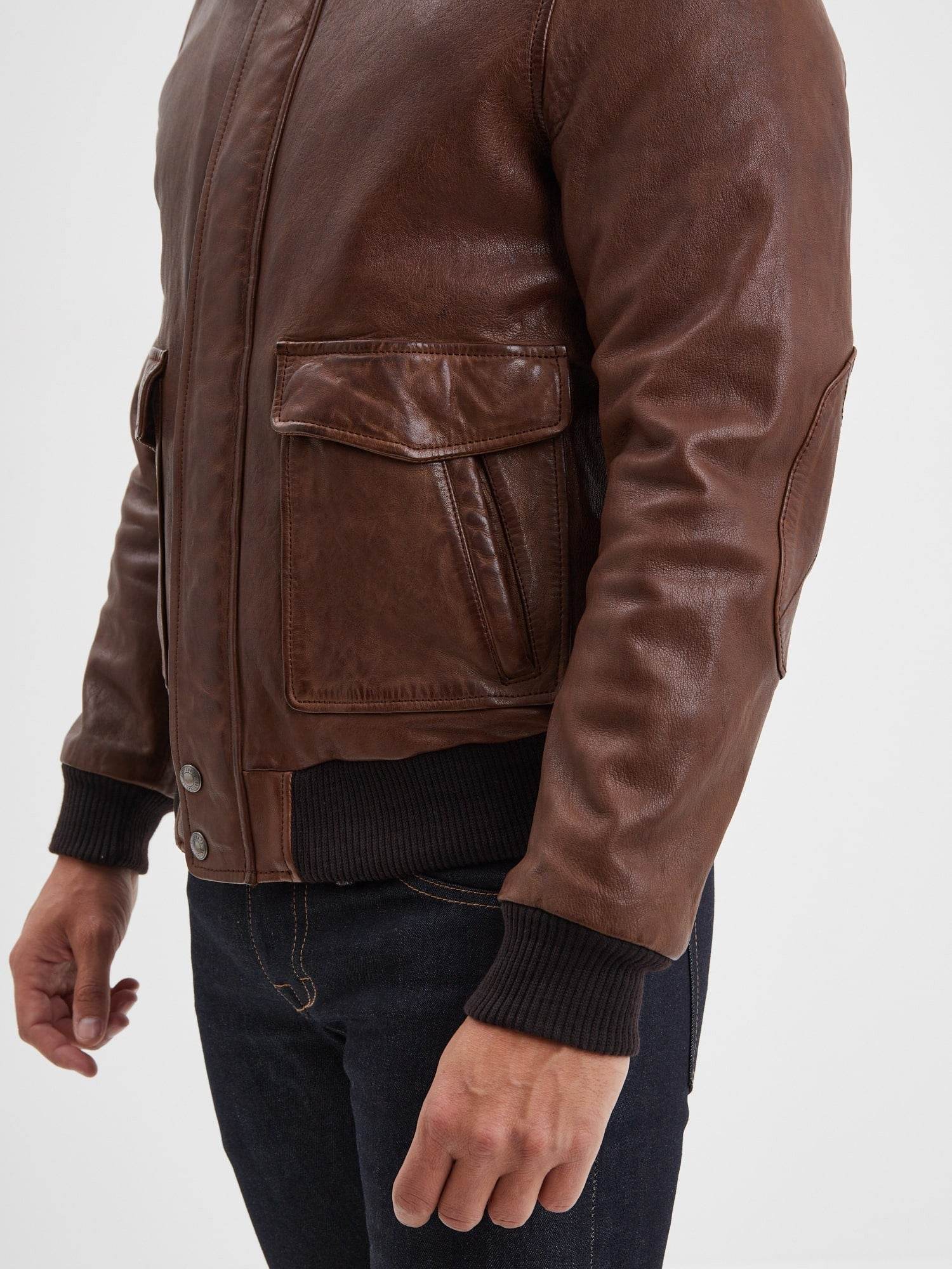 Corsair - Blouson aviateur cuir homme - Image 4