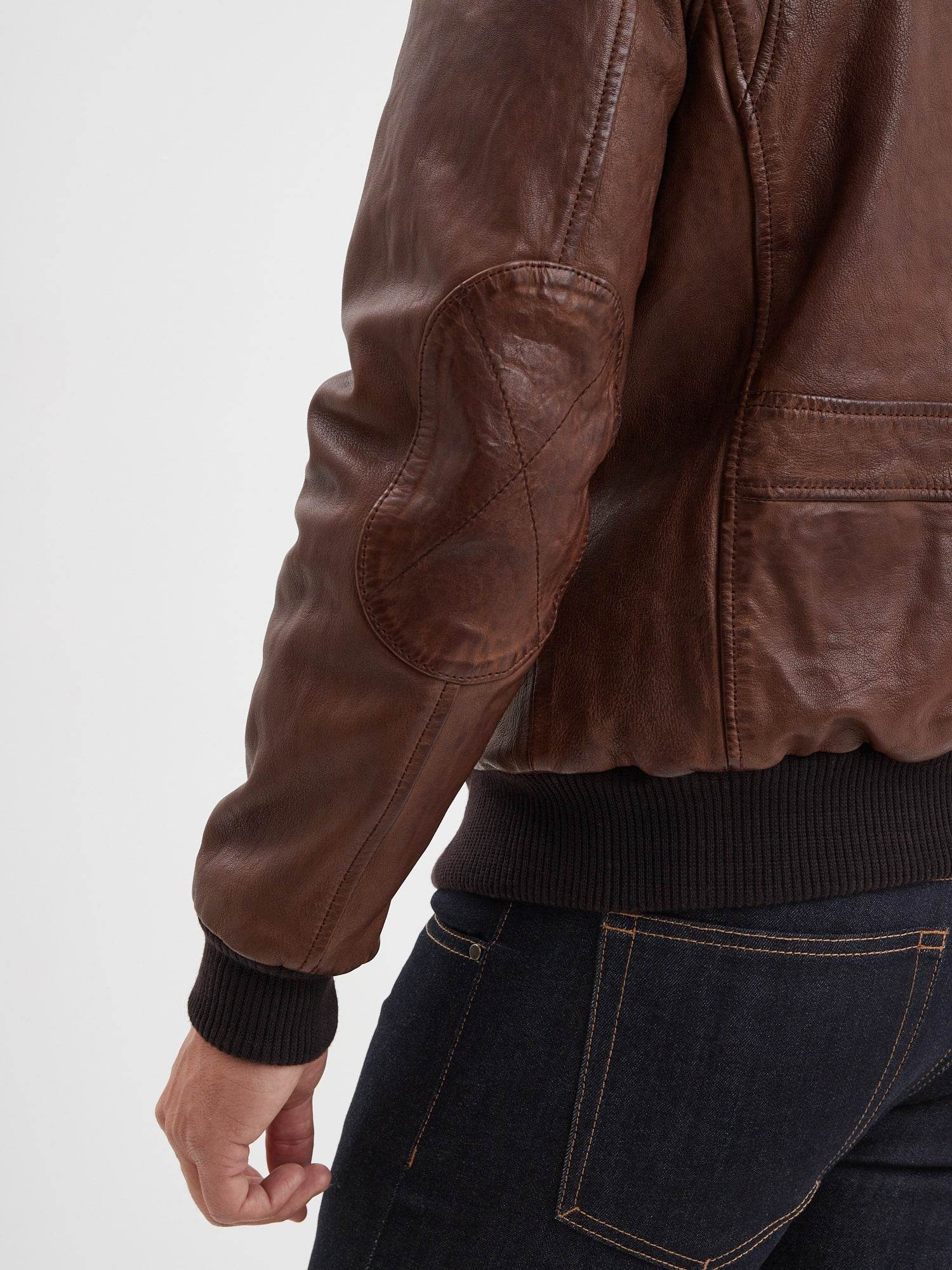 Corsair - Blouson aviateur cuir homme - Image 5
