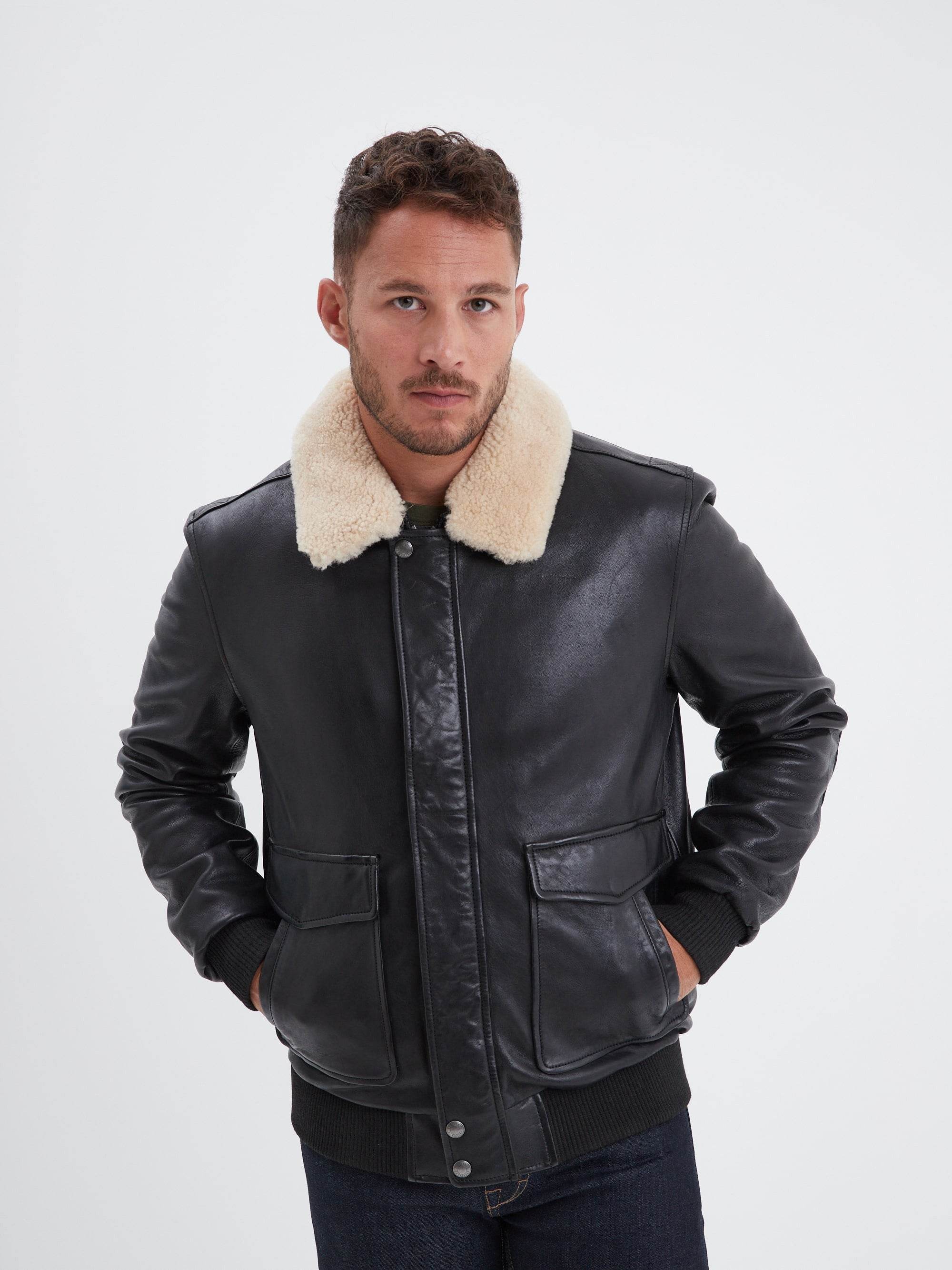 Corsair - Blouson aviateur cuir homme - Image 7