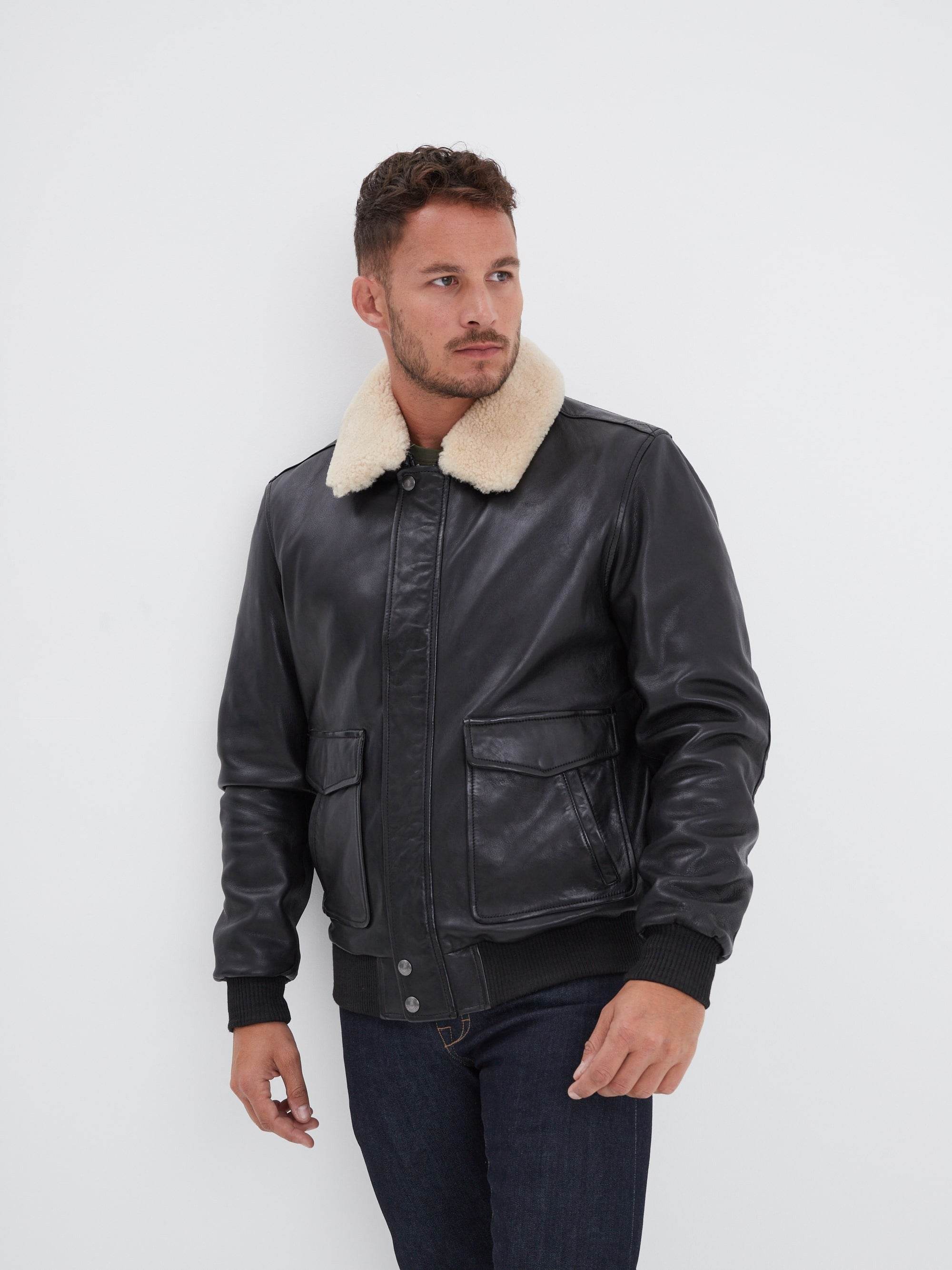 Corsair - Blouson aviateur cuir homme - Image 9