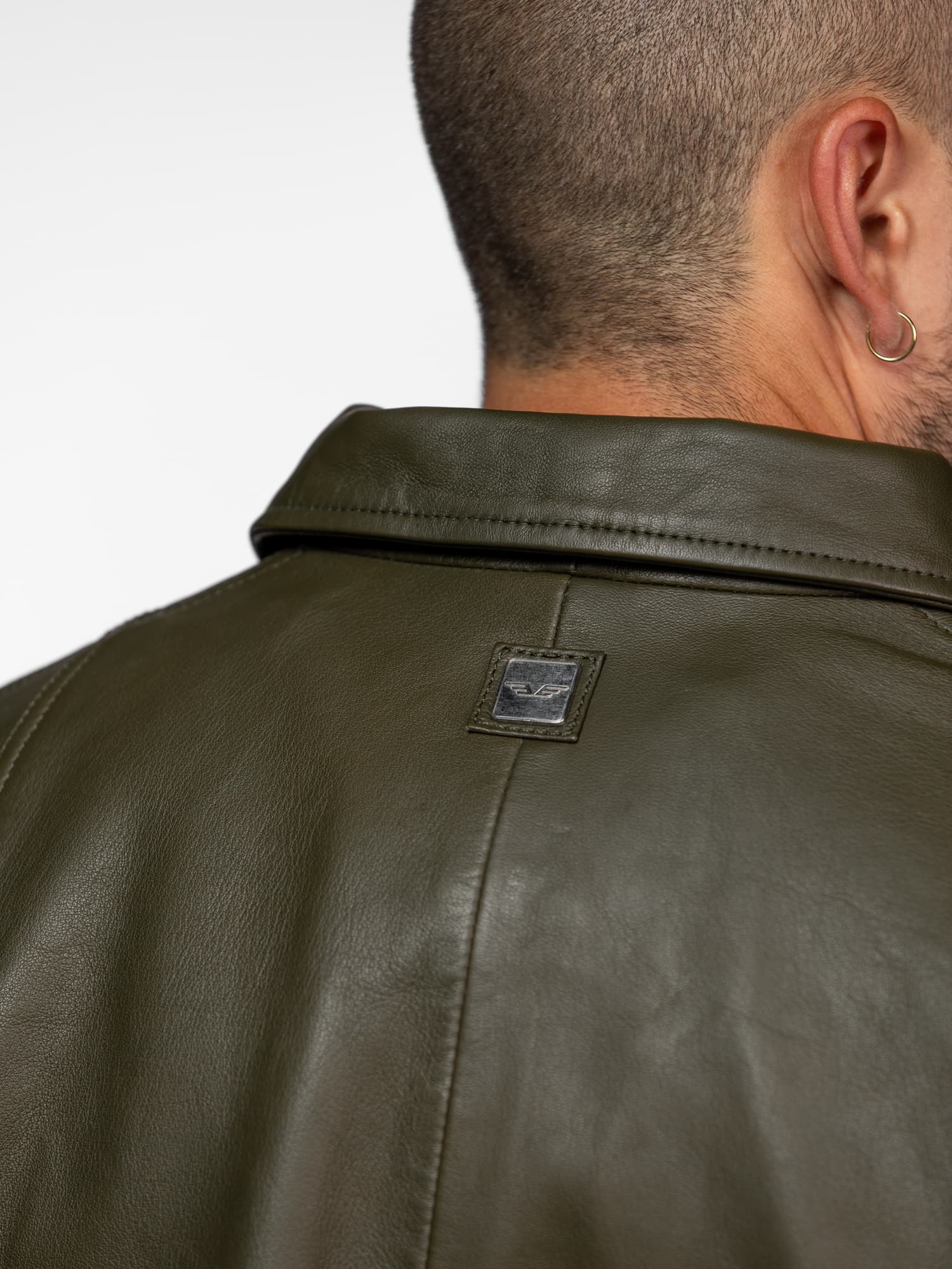 Dekalb - Veste en cuir oversize - Image 4