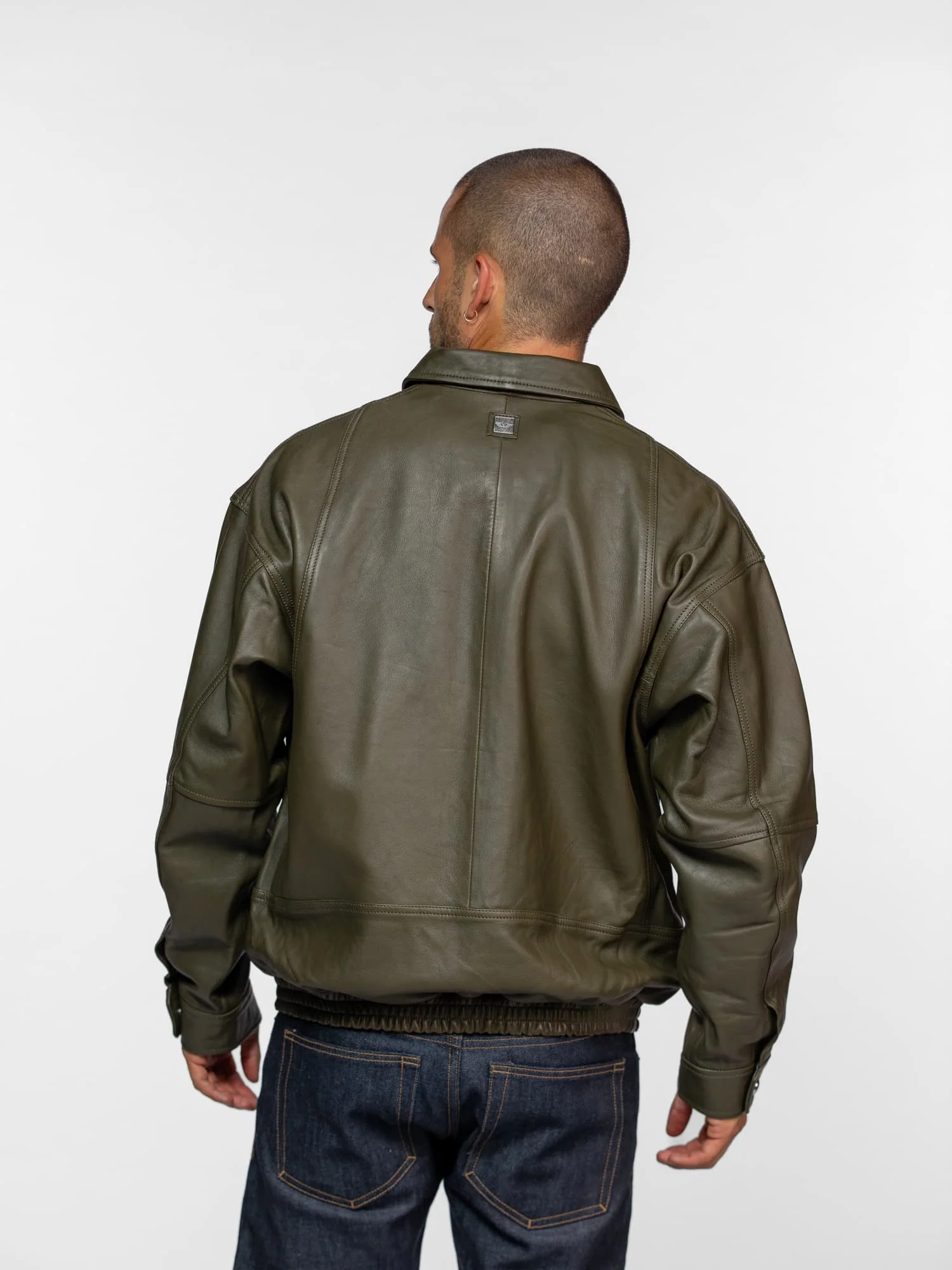 Dekalb - Veste en cuir oversize - Image 5