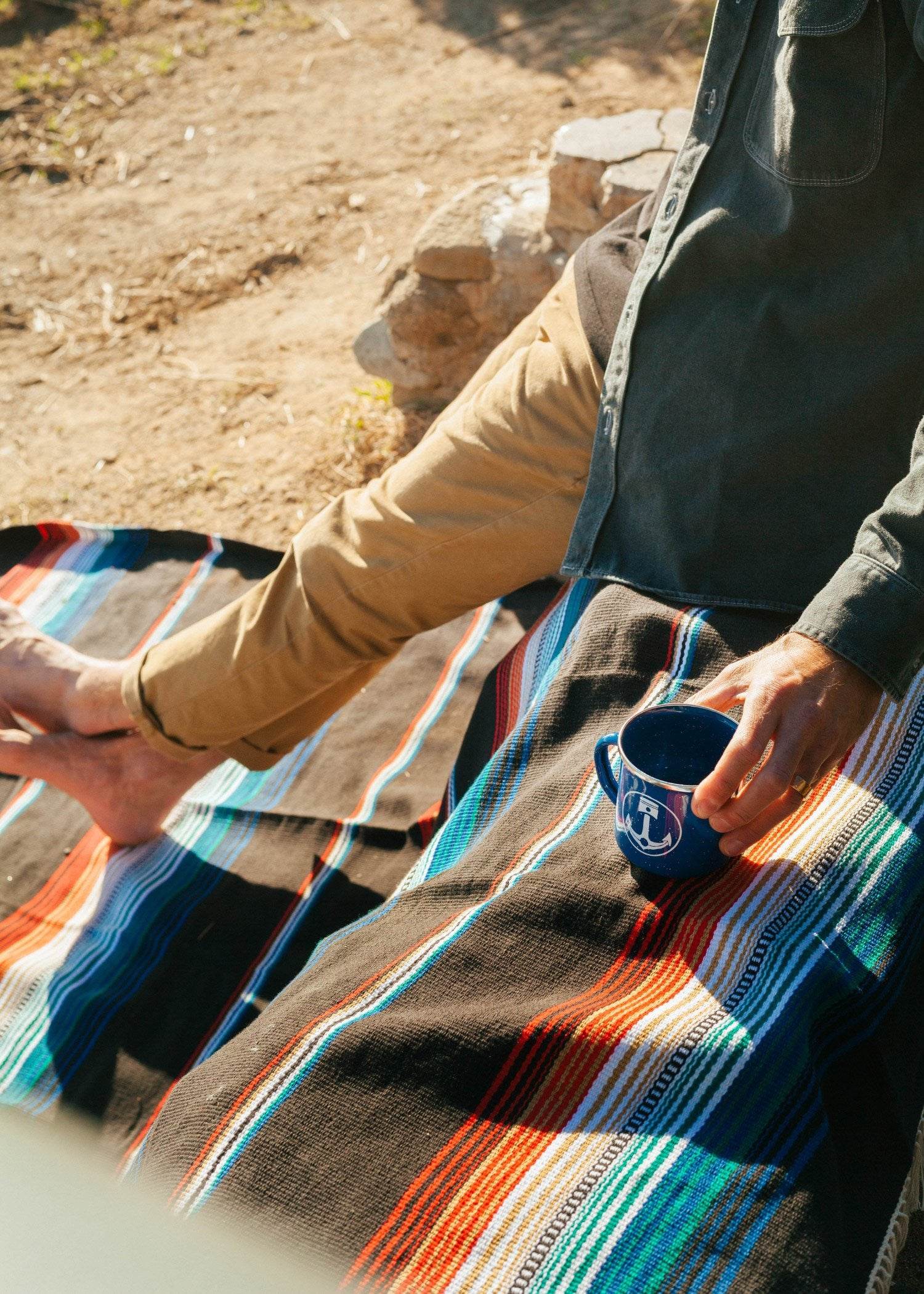 Del sol blanket - Couverture style amérindienne - Image 9