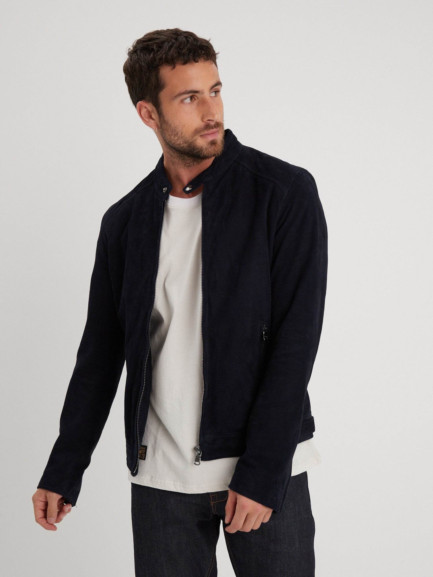 Delf - Veste en daim homme - Image 17