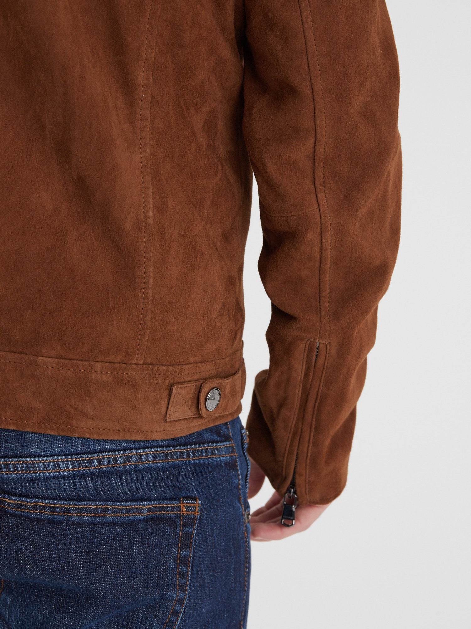 Delf - Veste en daim homme - Image 27