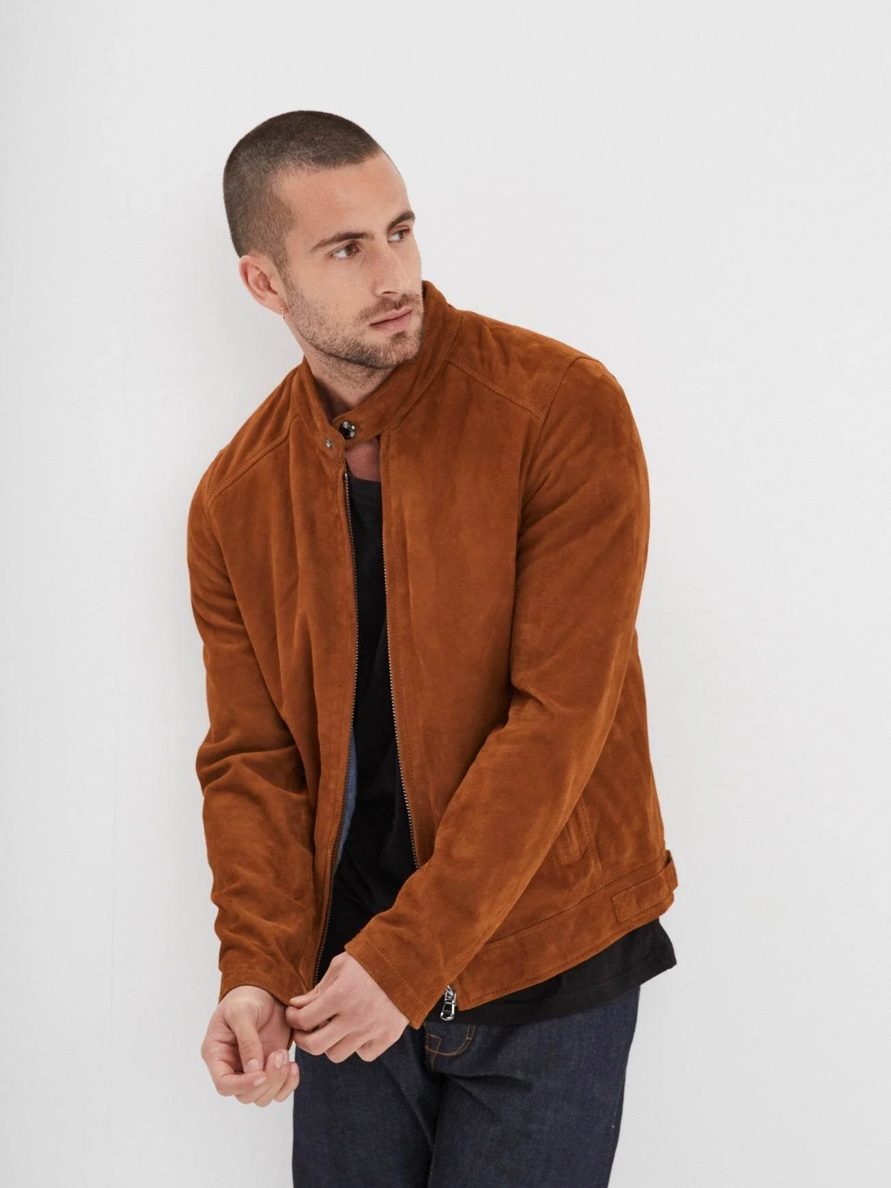 Delf - Veste en daim homme - Image 4