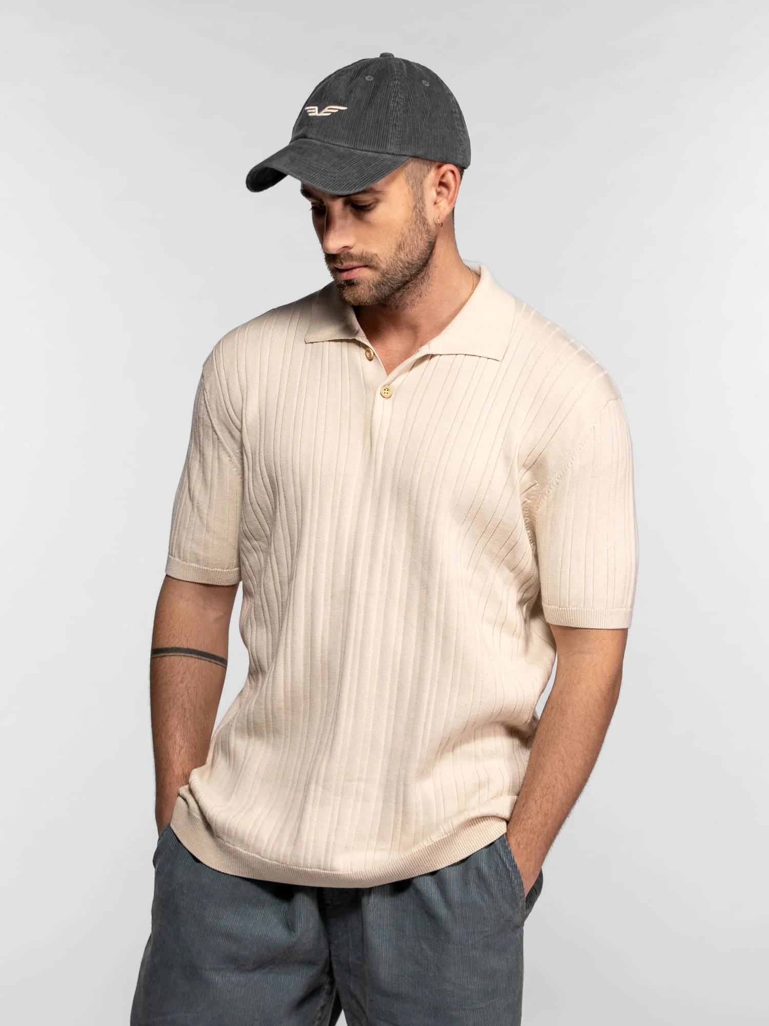 Dent - Polo en tricot homme